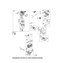 Briggs & Stratton 11P902-0783-B1 carburetor/fuel tank diagram