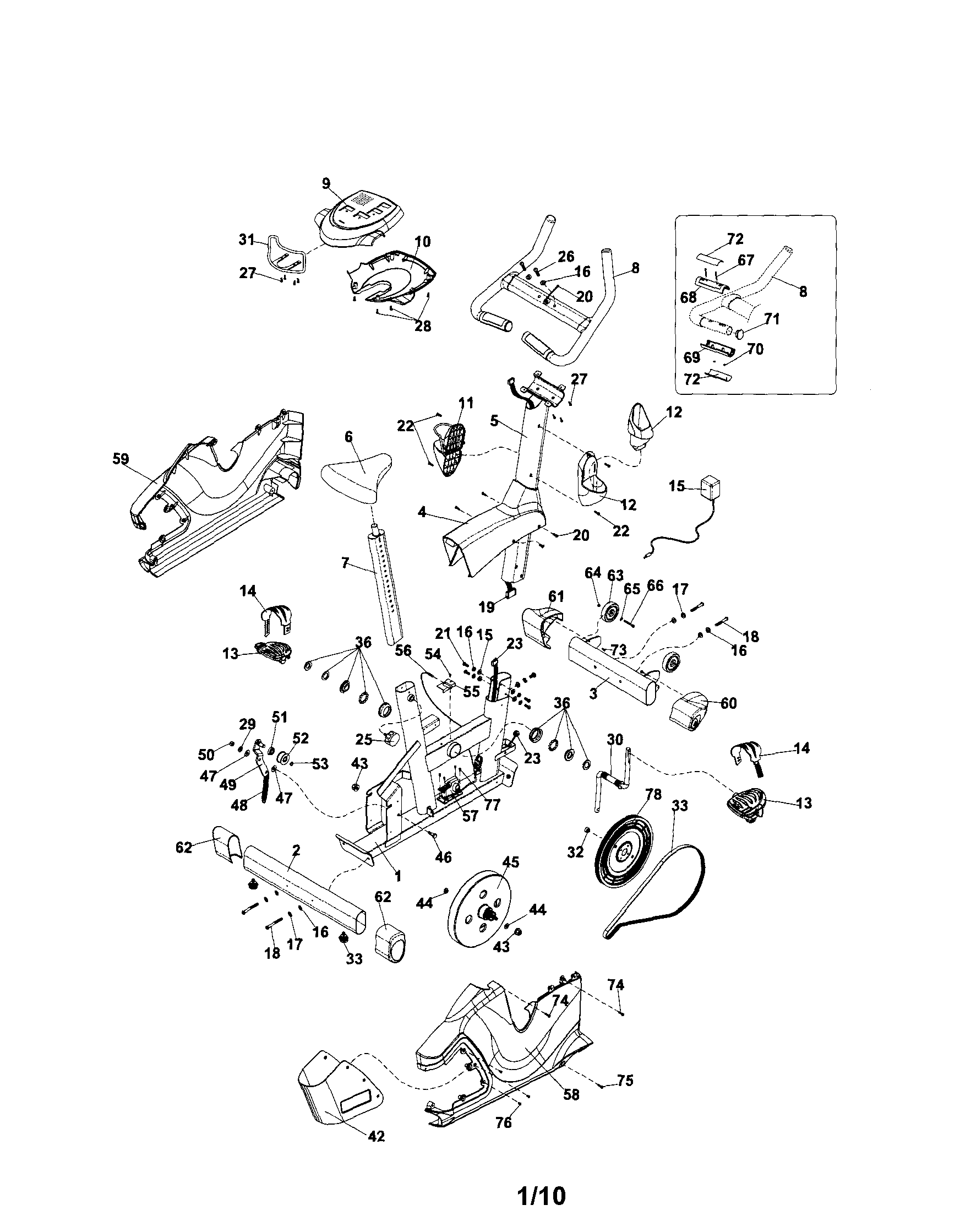 Nautilus NB2000 cycle diagram