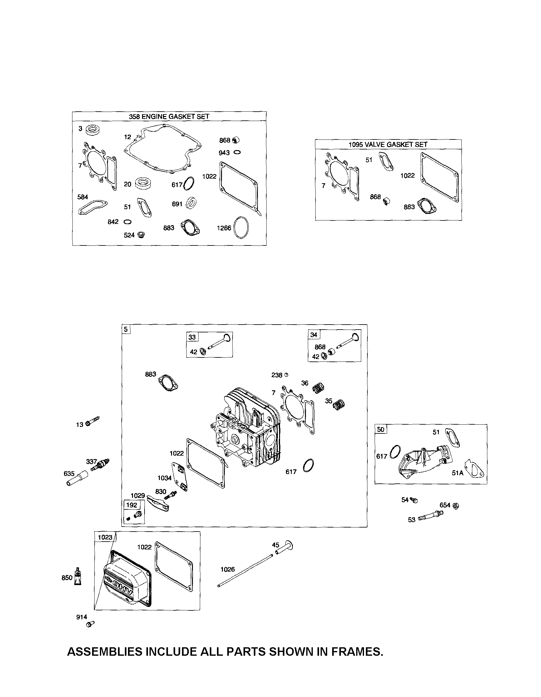 MTD 13AL79SS099 head-cylinder diagram