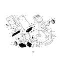 Craftsman 917376392 engine/housing/handle diagram