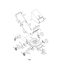 Craftsman 24738814 lawn mower diagram
