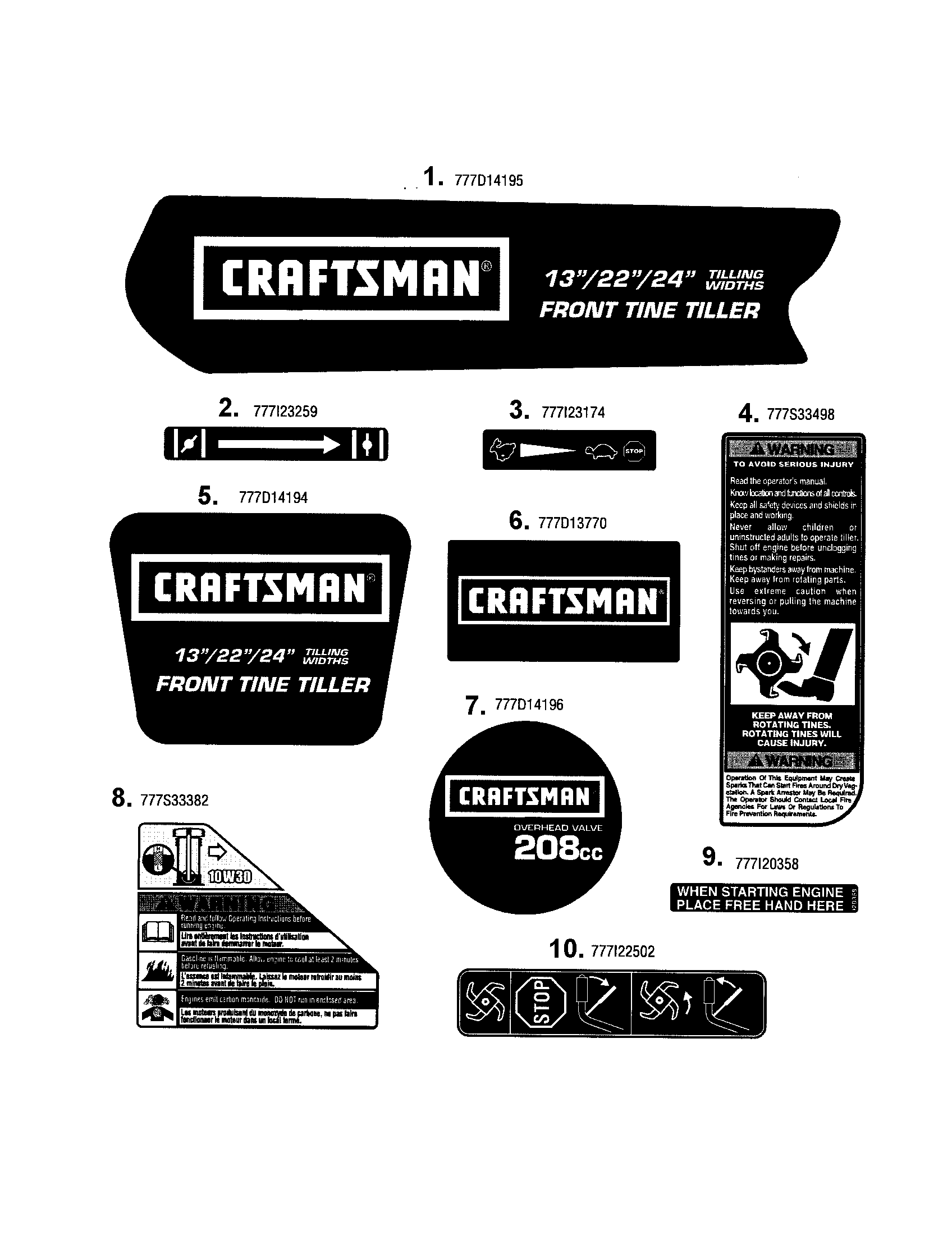 Kmart 01639069-2 decals diagram