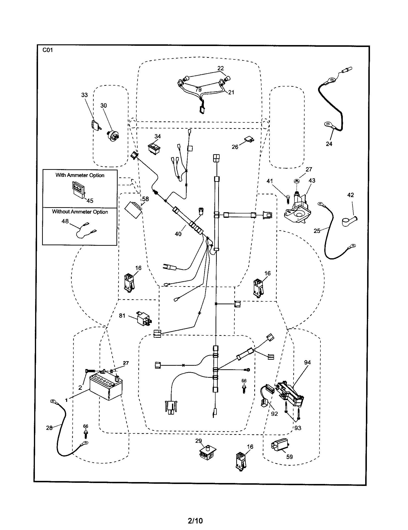 Craftsman 917253160 electrical diagram