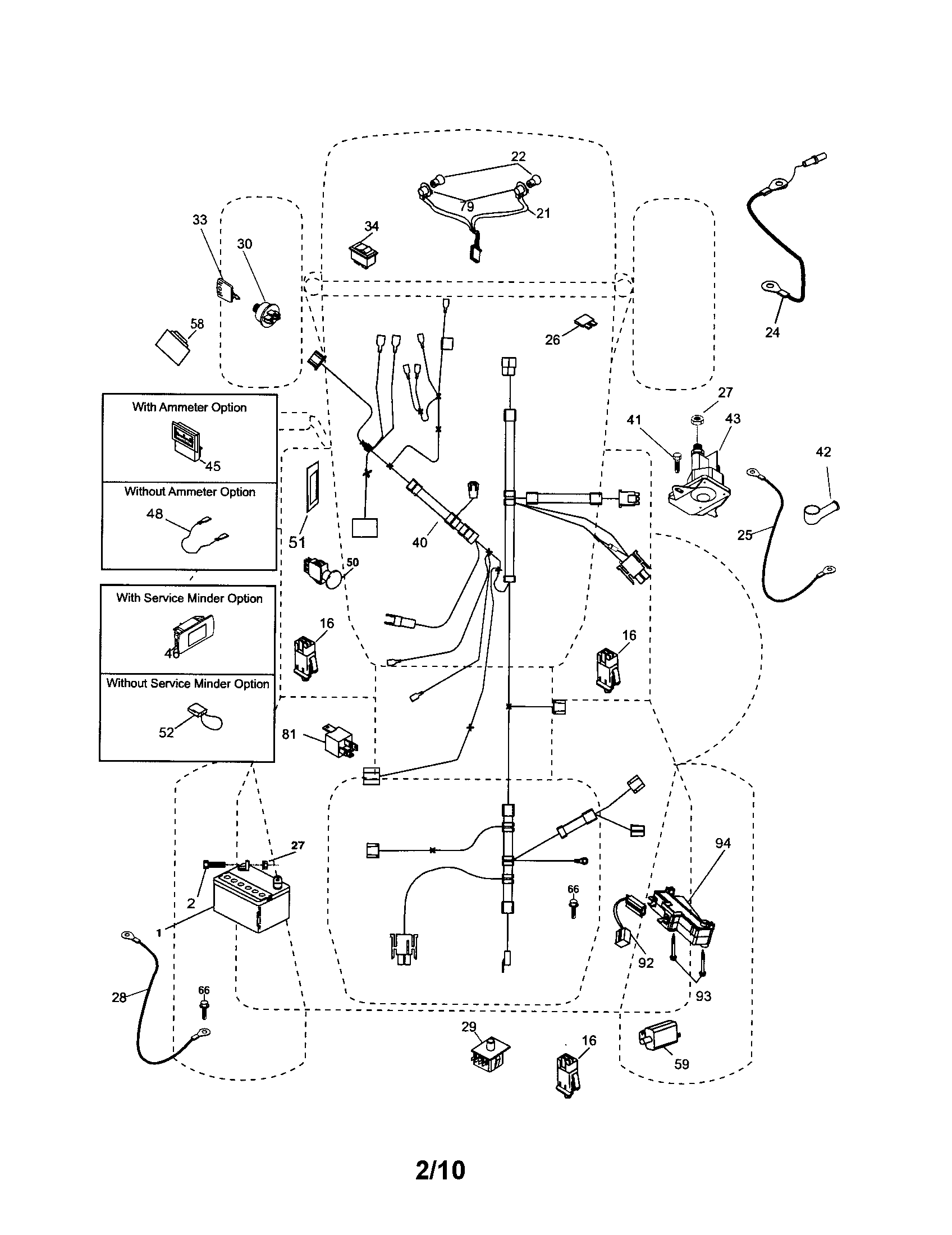 Craftsman 917254090 electrical diagram