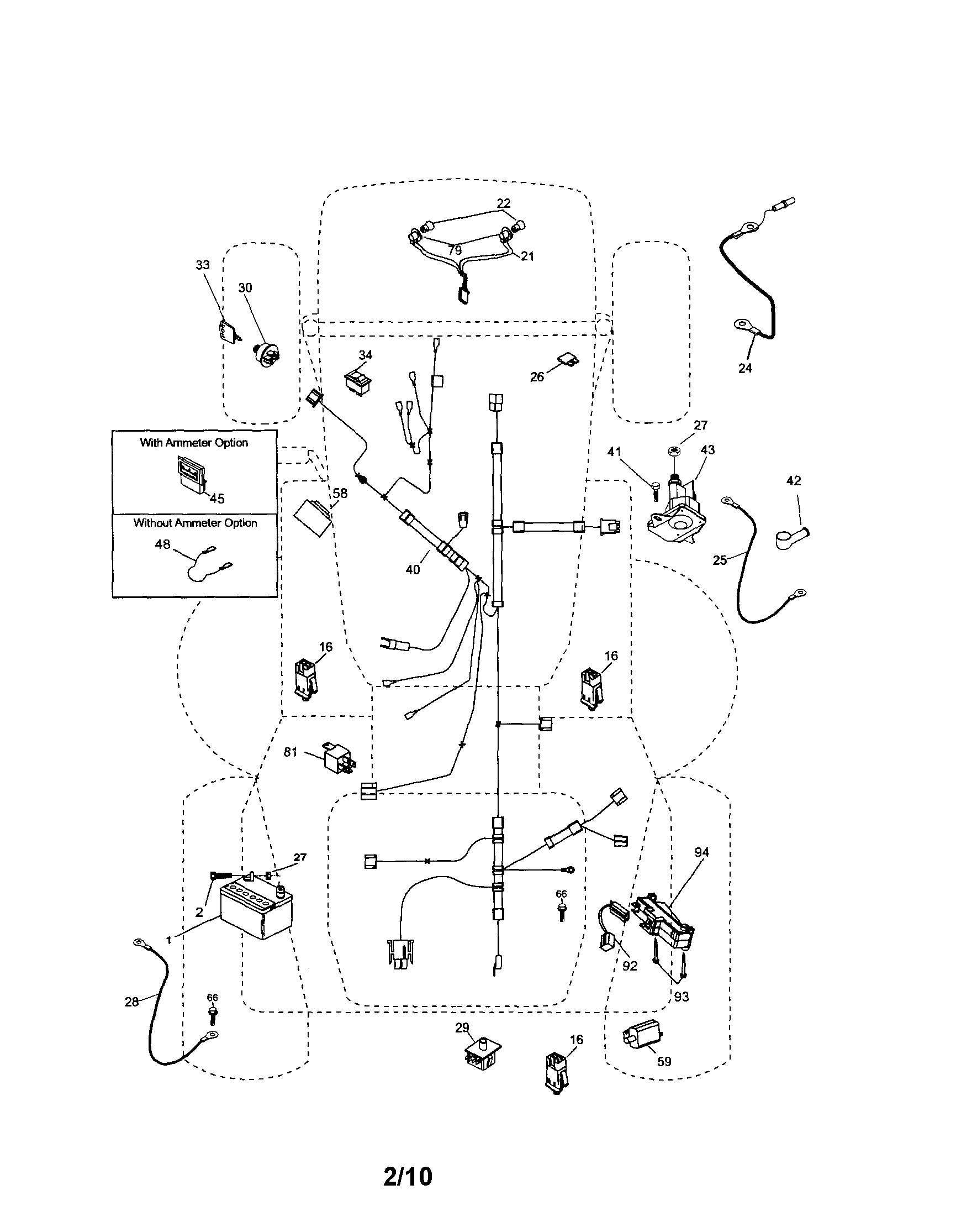 Craftsman 917254170 electrical diagram