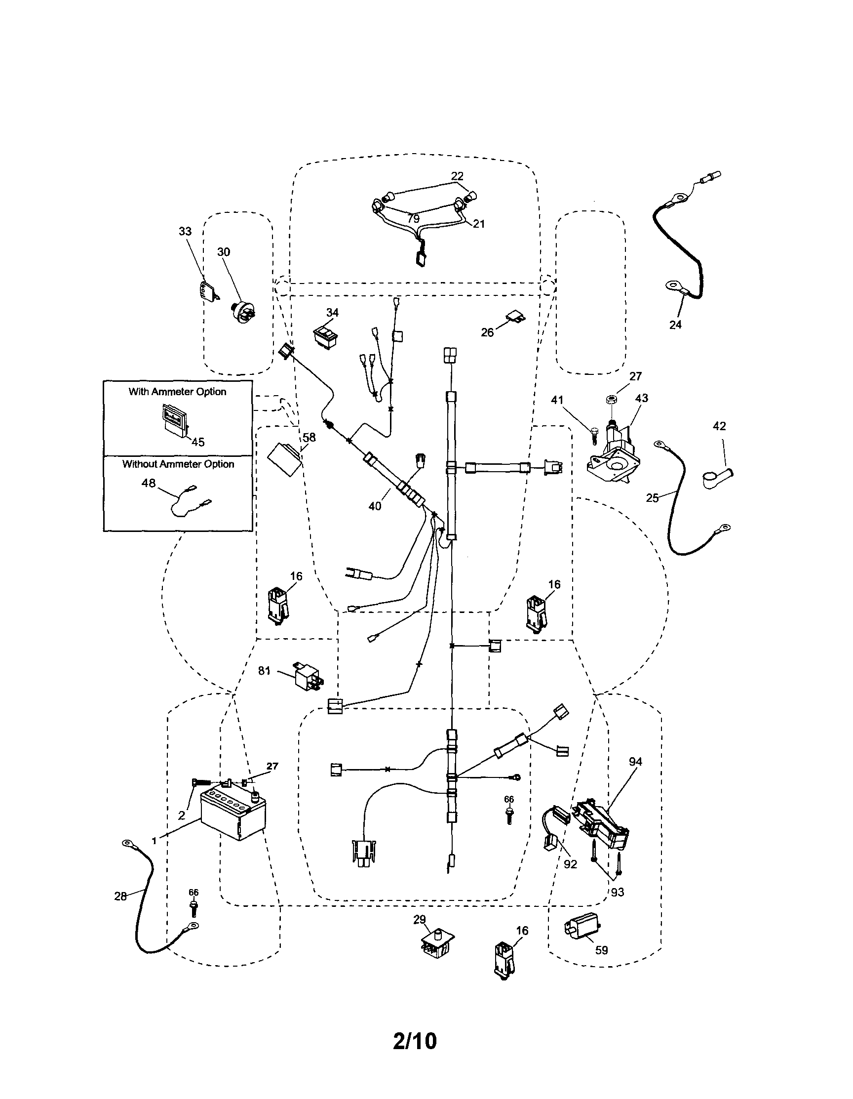 Craftsman 917254200 electrical diagram
