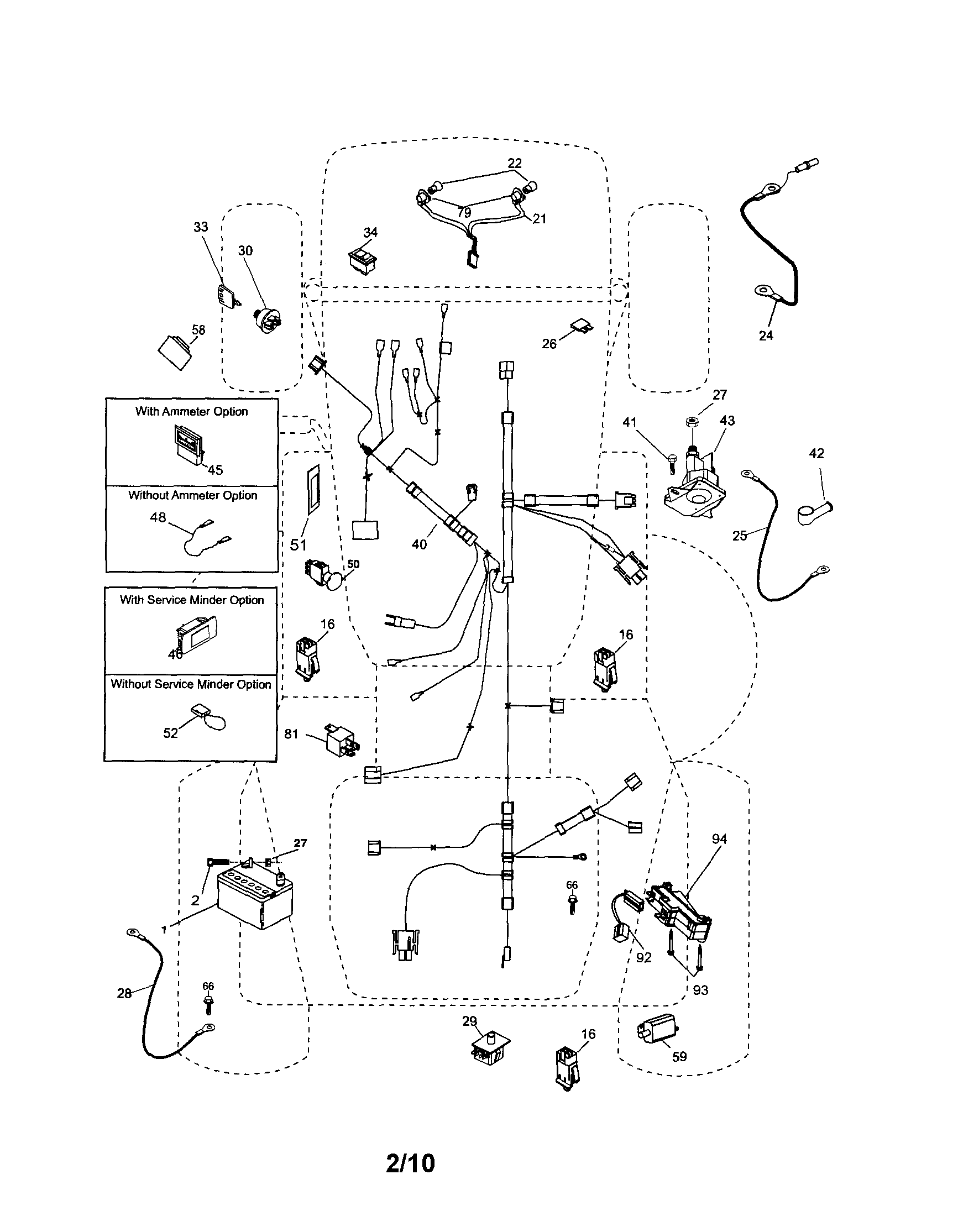 Craftsman 917254210 electrical diagram