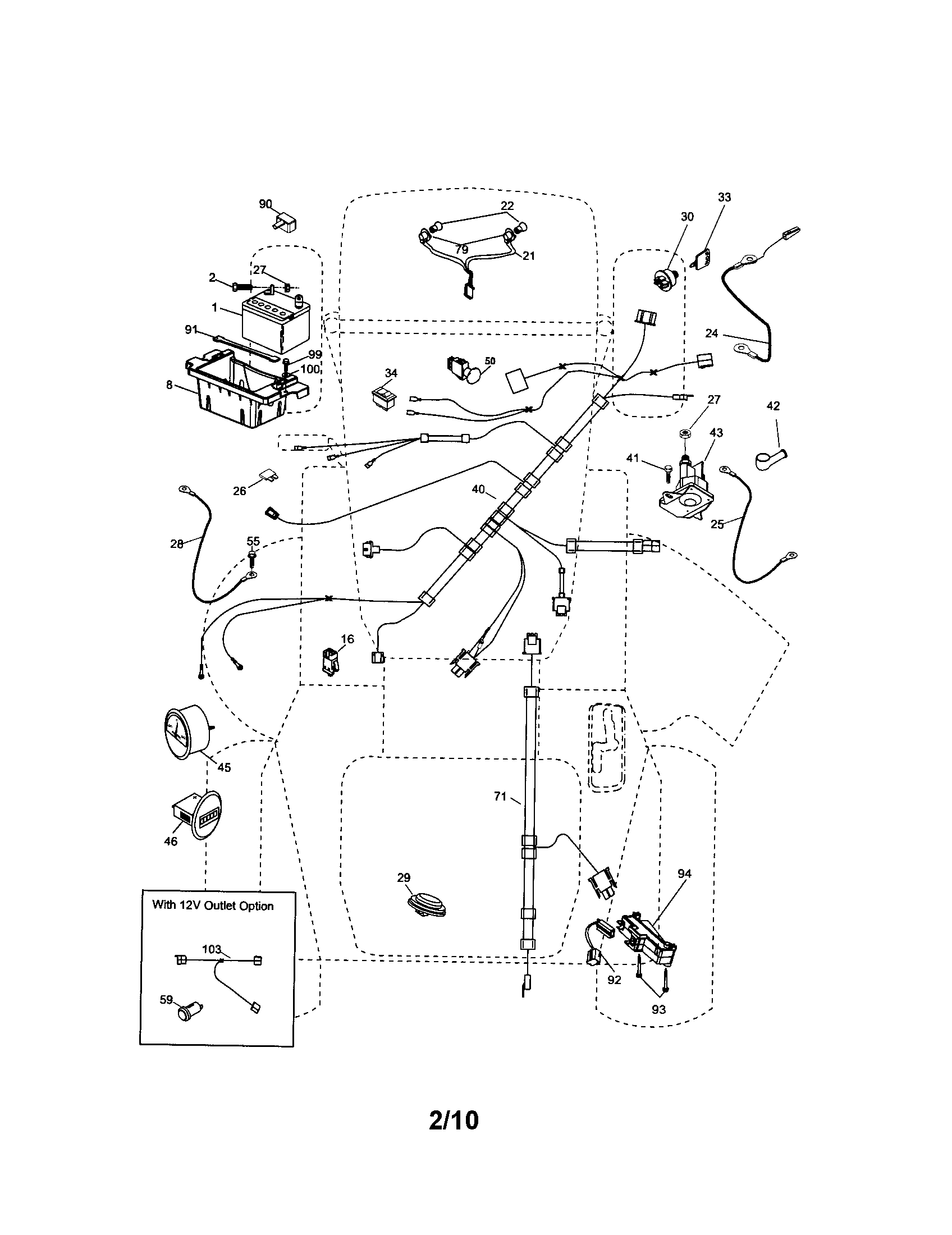 Craftsman 917254870 electrical diagram