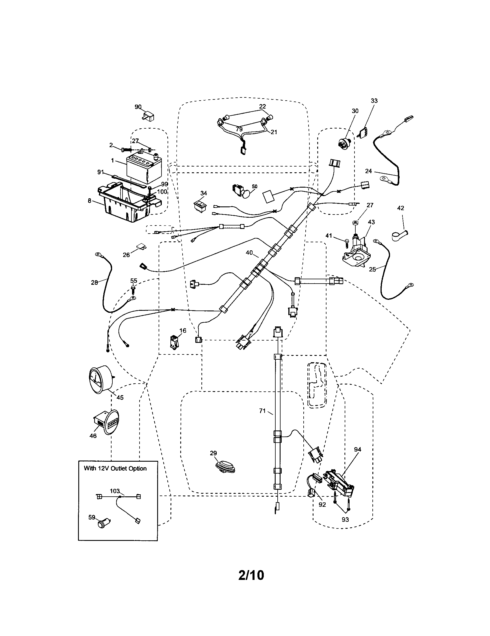 Craftsman 917286710 electrical diagram