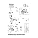 Briggs & Stratton 331877-1449-G1 cylinder/crankshaft/sump diagram