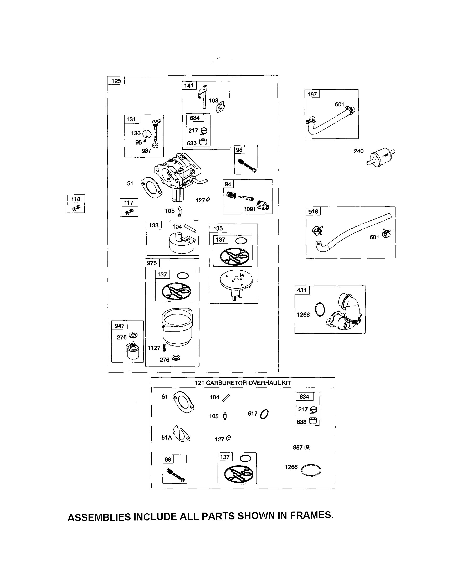 Craftsman 917289140 carburetor diagram