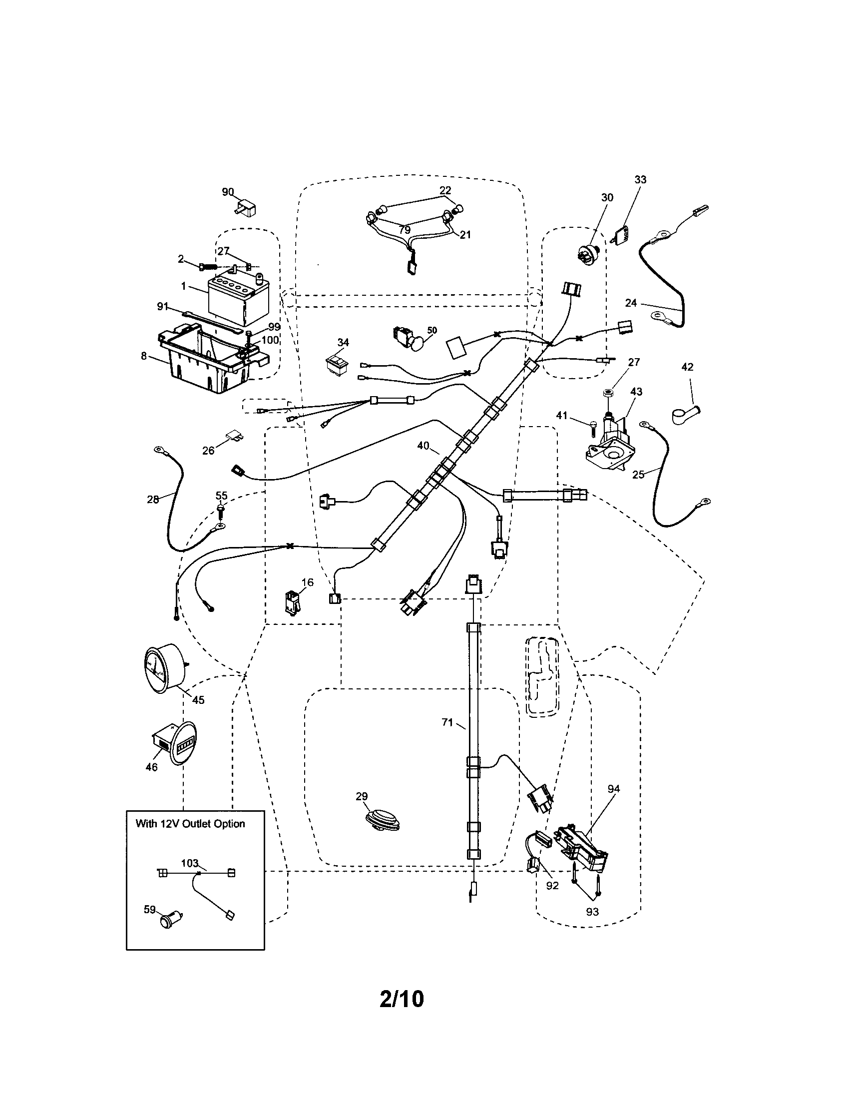Craftsman 917289700 electrical diagram