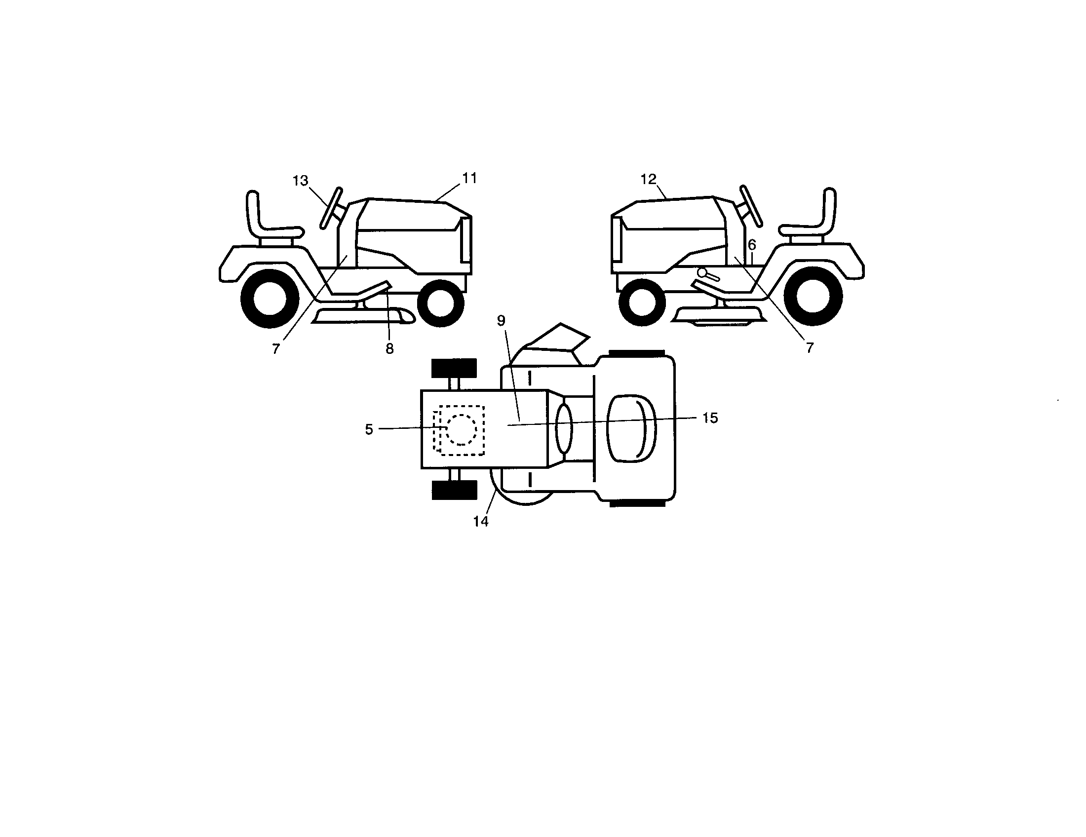 Craftsman 917289700 decals diagram