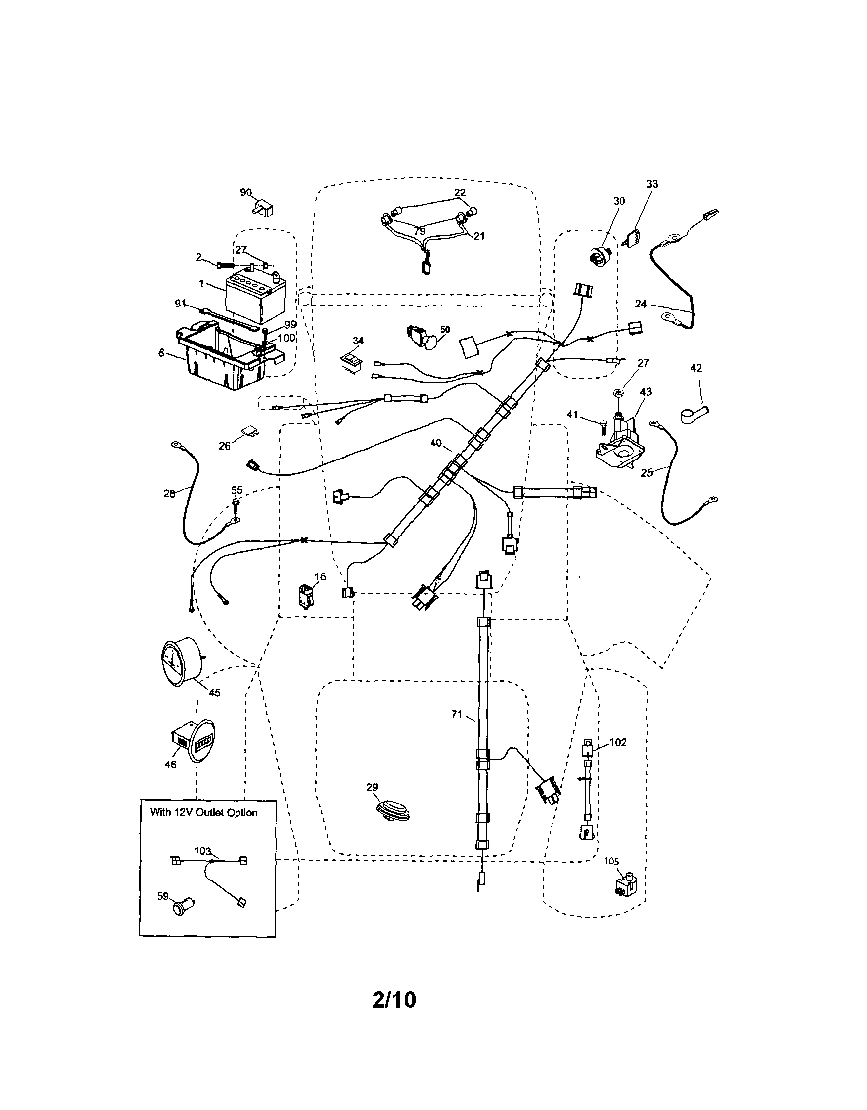 Craftsman 917289720 electrical diagram