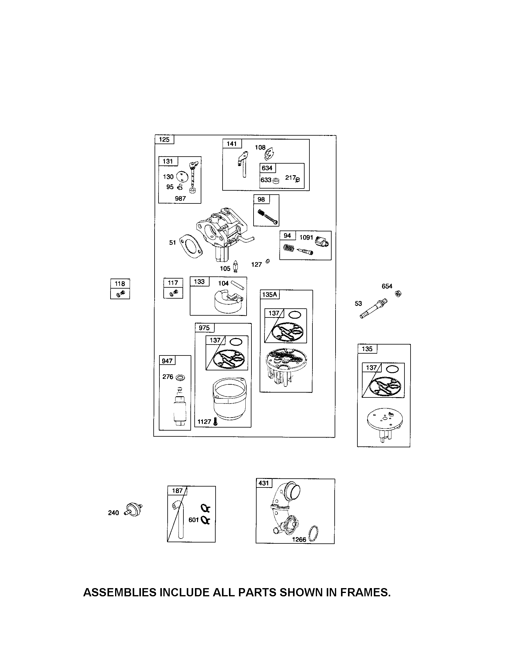 Craftsman 247289020 carburetor diagram