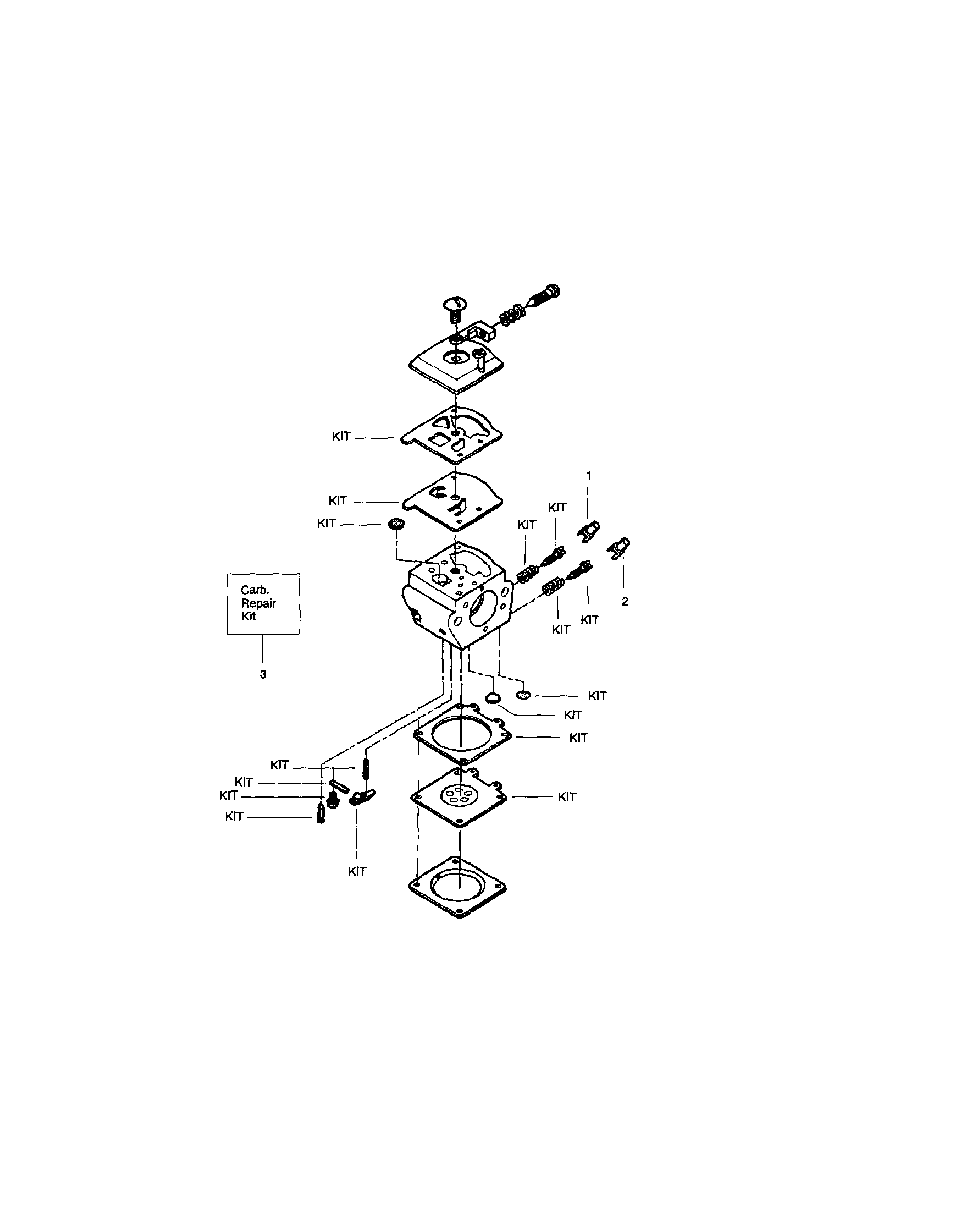 Craftsman 358351082 carburetor #530069722 diagram