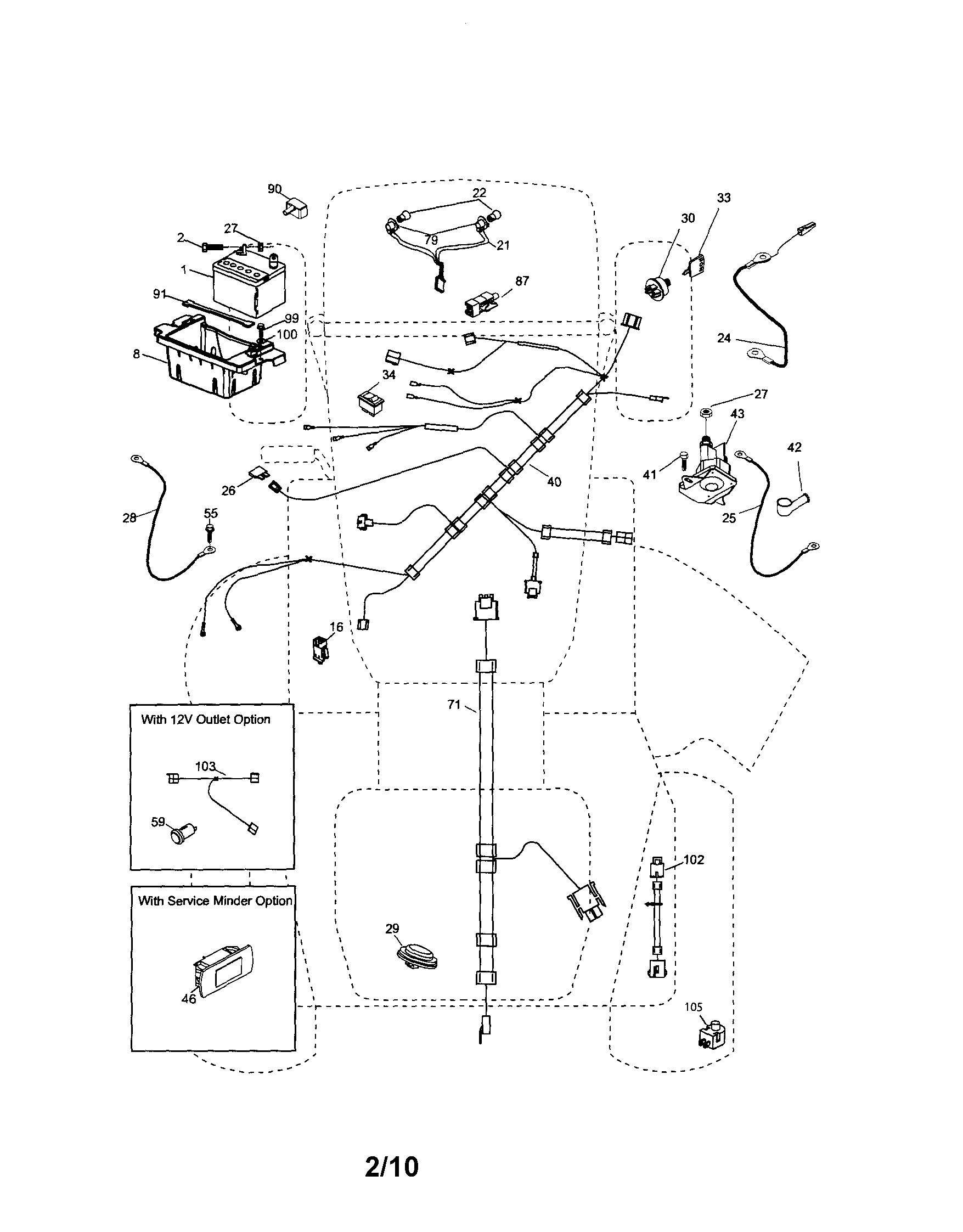 Craftsman 917253691 electrical diagram