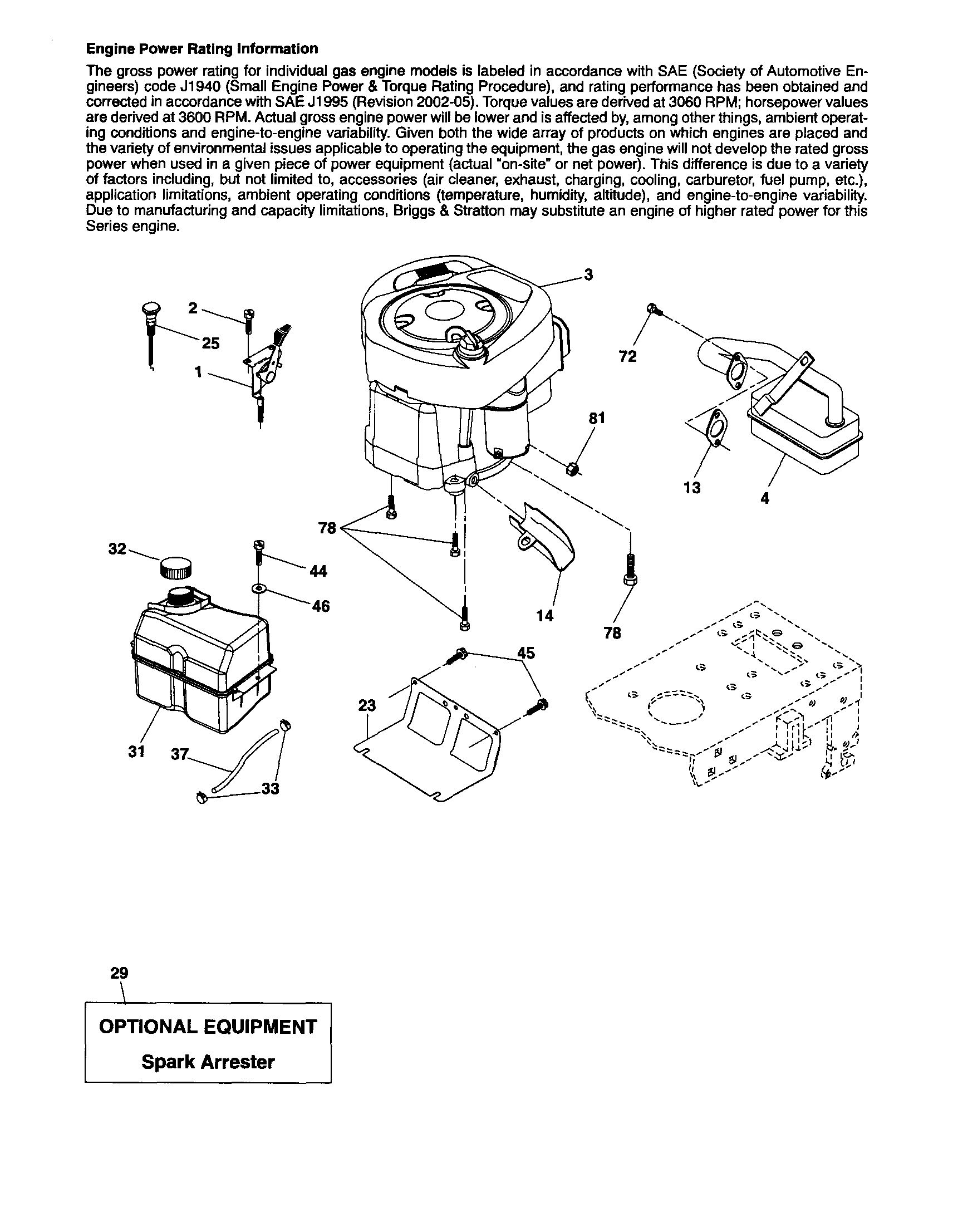 Craftsman 917254181 engine diagram