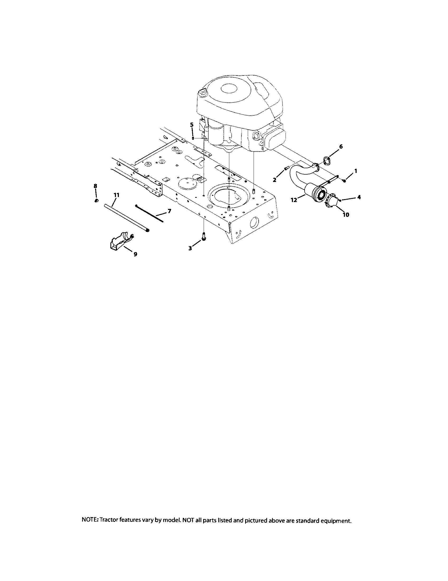 MTD 13AC762F000 21b807-2453-b2 engine diagram