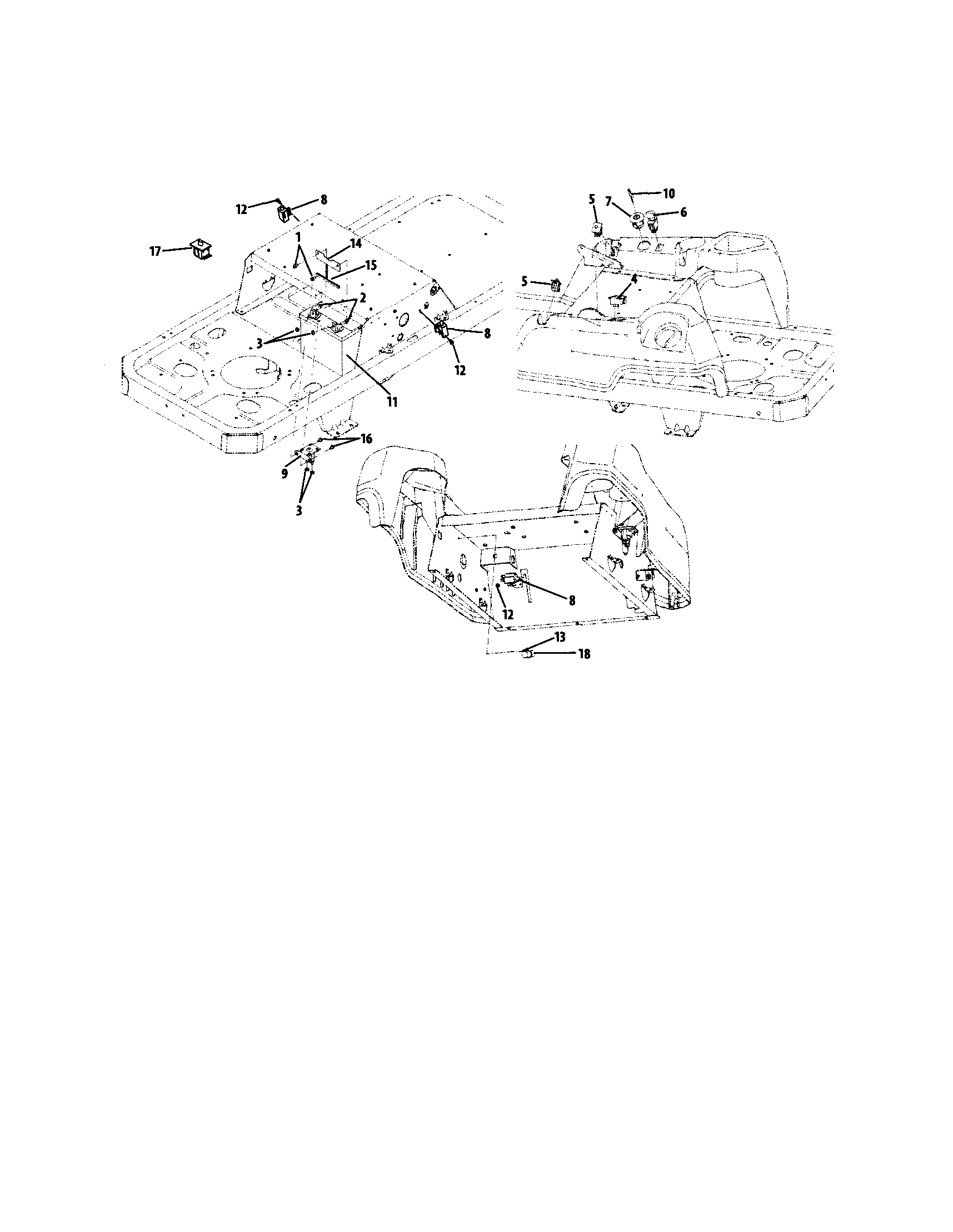 Cub Cadet RZT SERIES electrical diagram