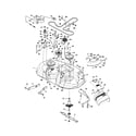 Snapper 7800032 mower deck diagram