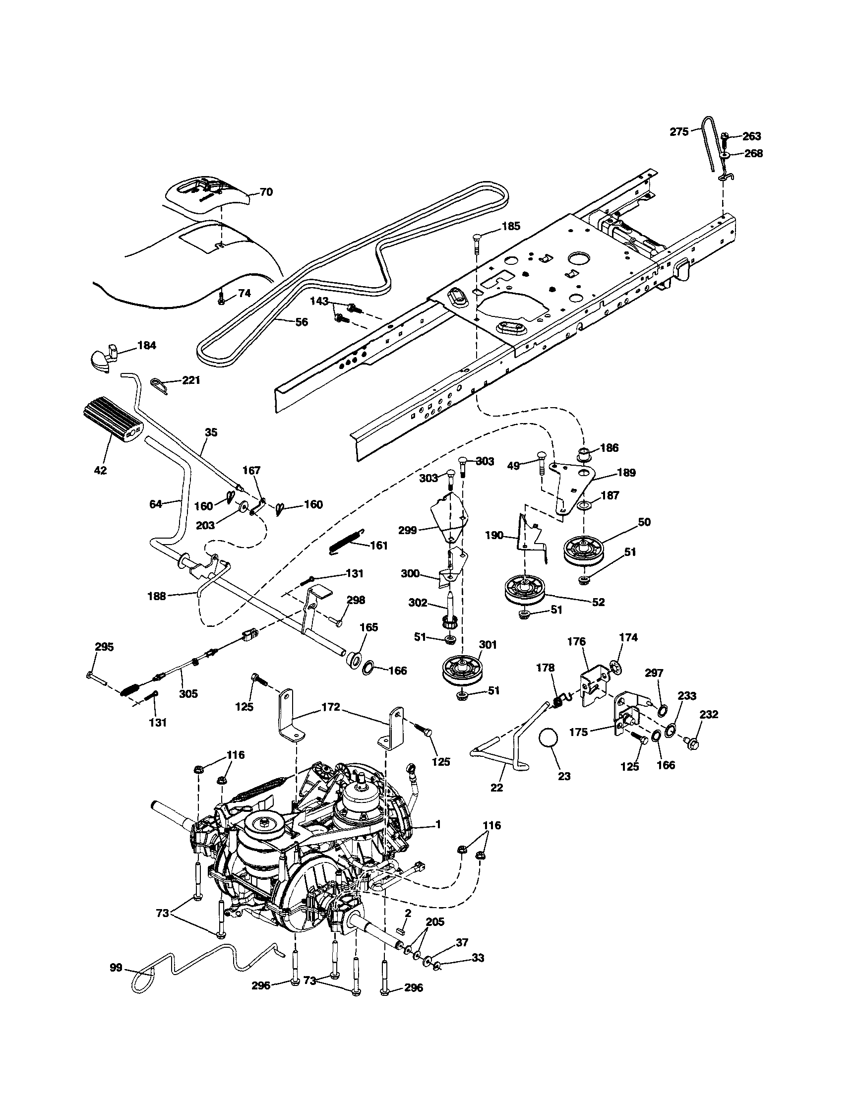 Craftsman 917253792 ground drive diagram