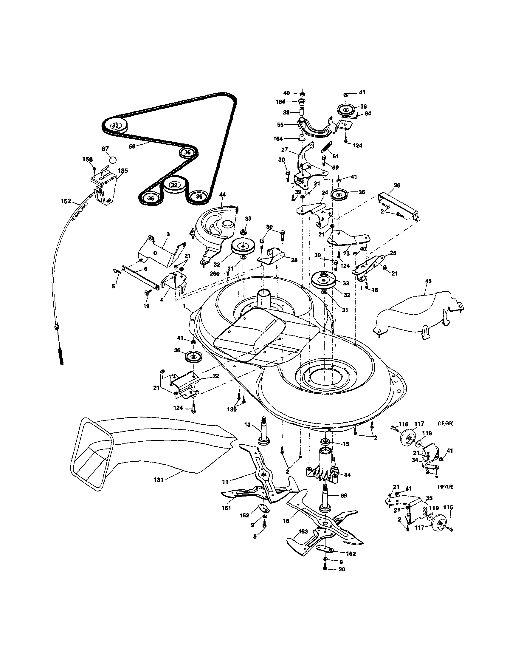 Craftsman 917253751 mower diagram