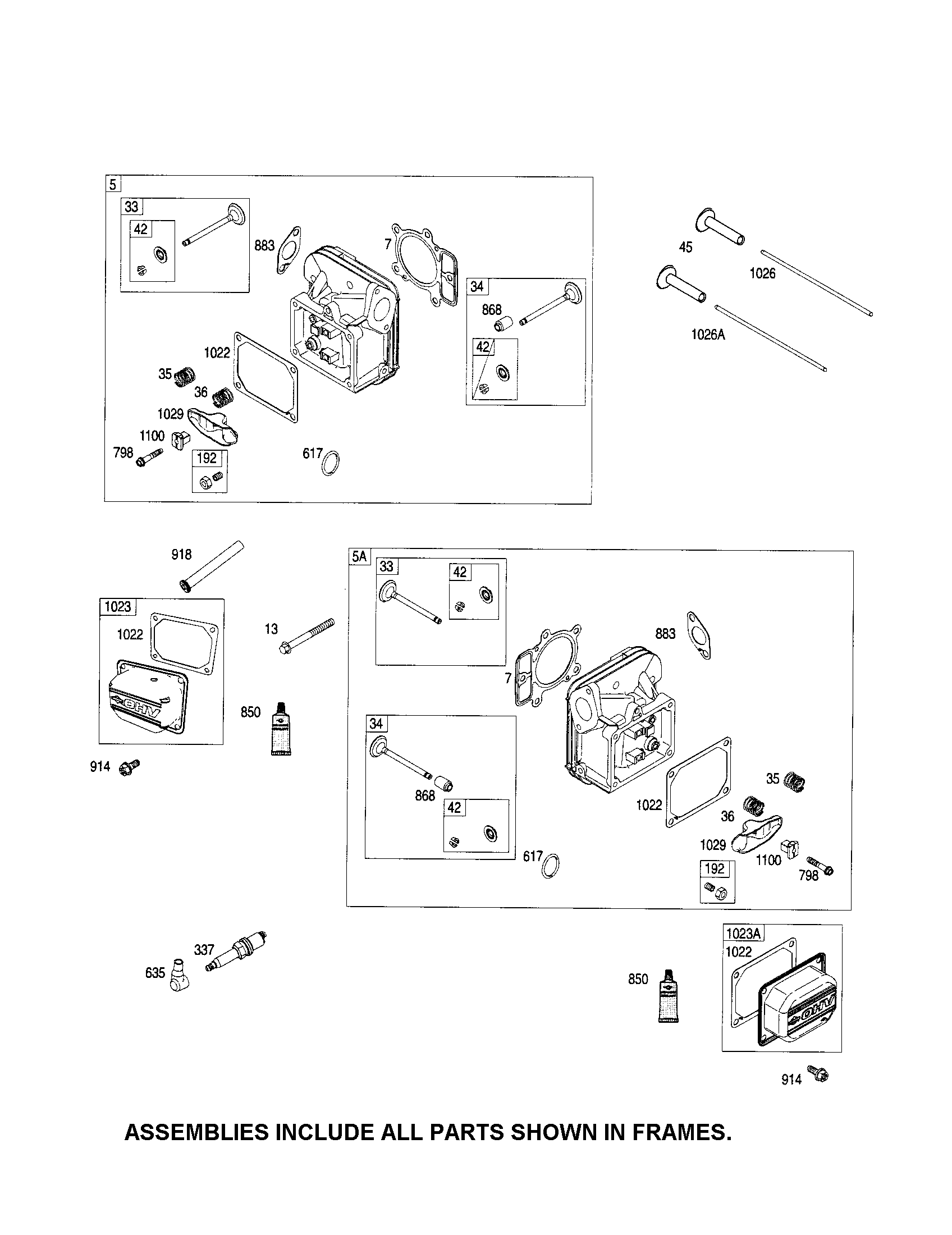 Craftsman 247289800 head-cylinder diagram