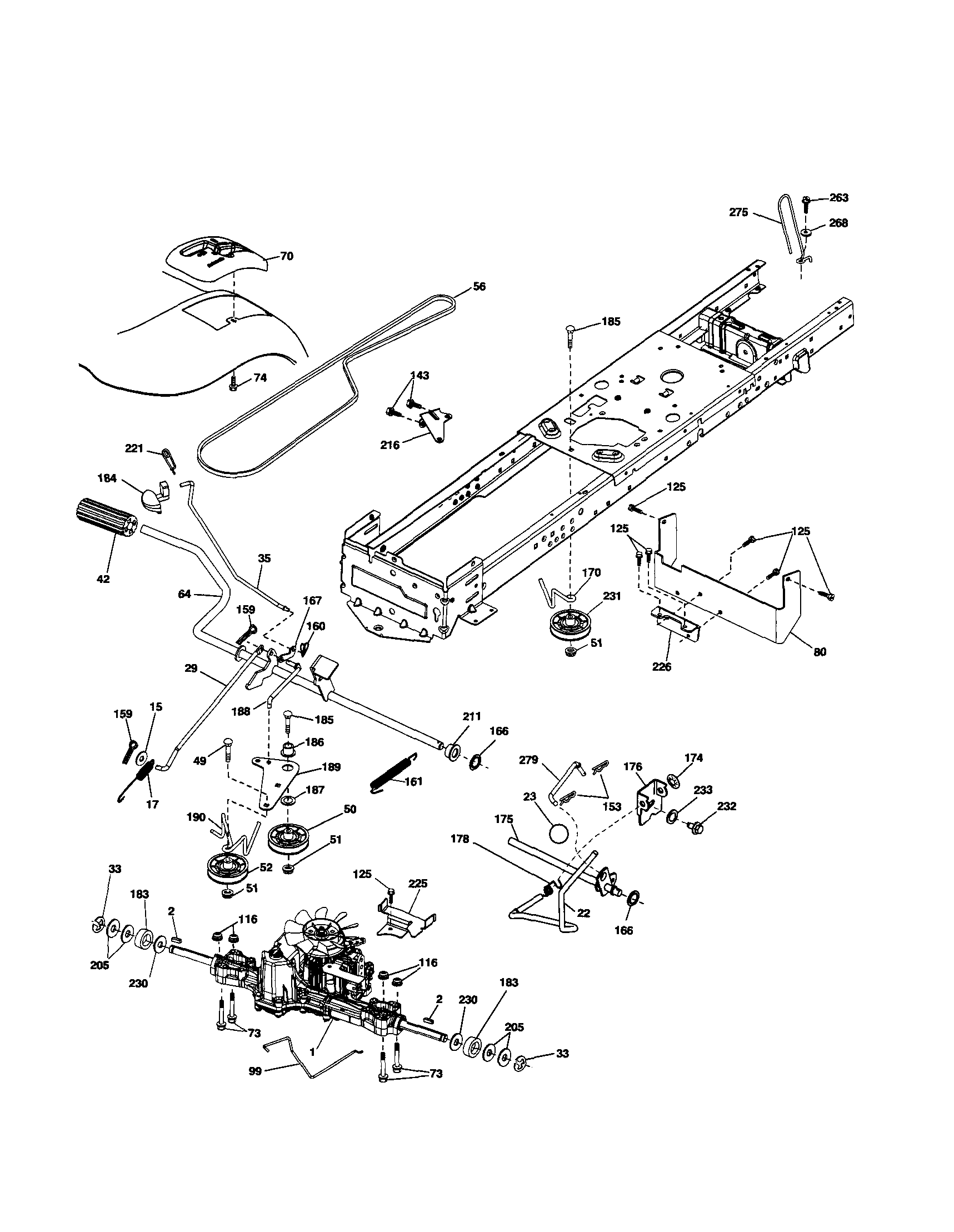 Craftsman 917253653 drive diagram