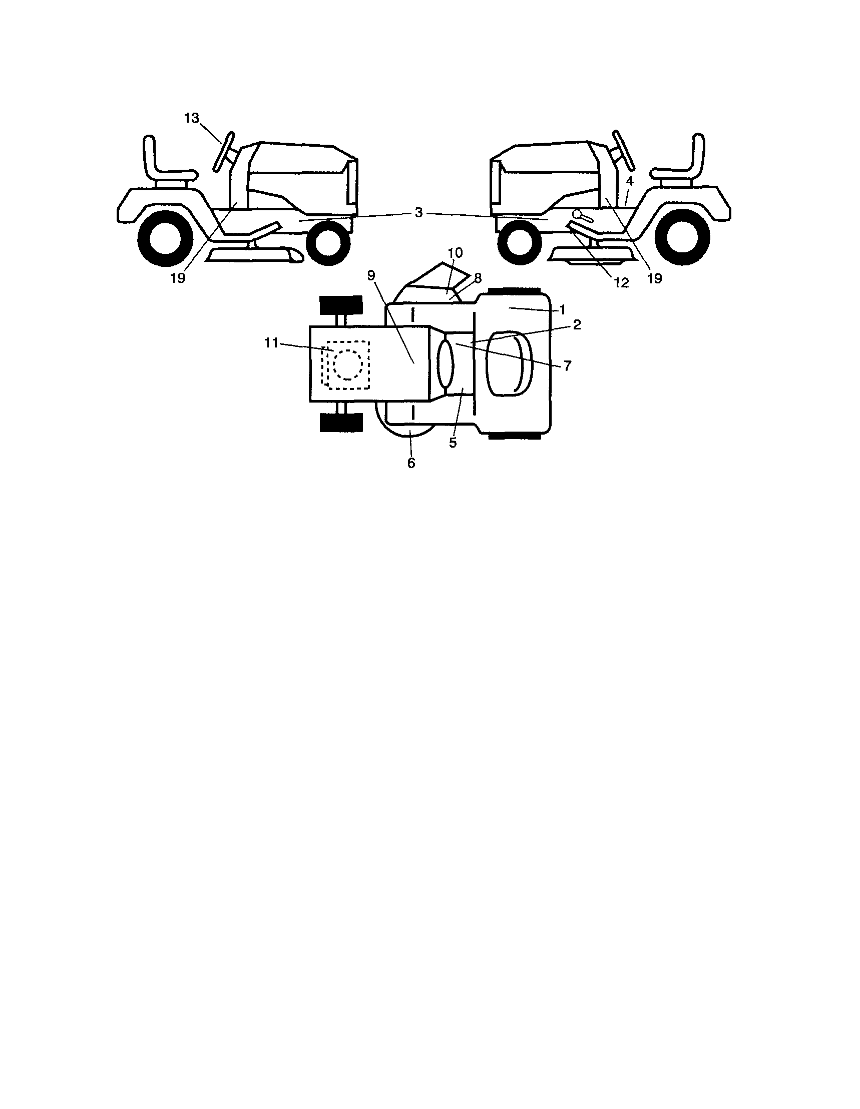 Craftsman 917253700 decals diagram