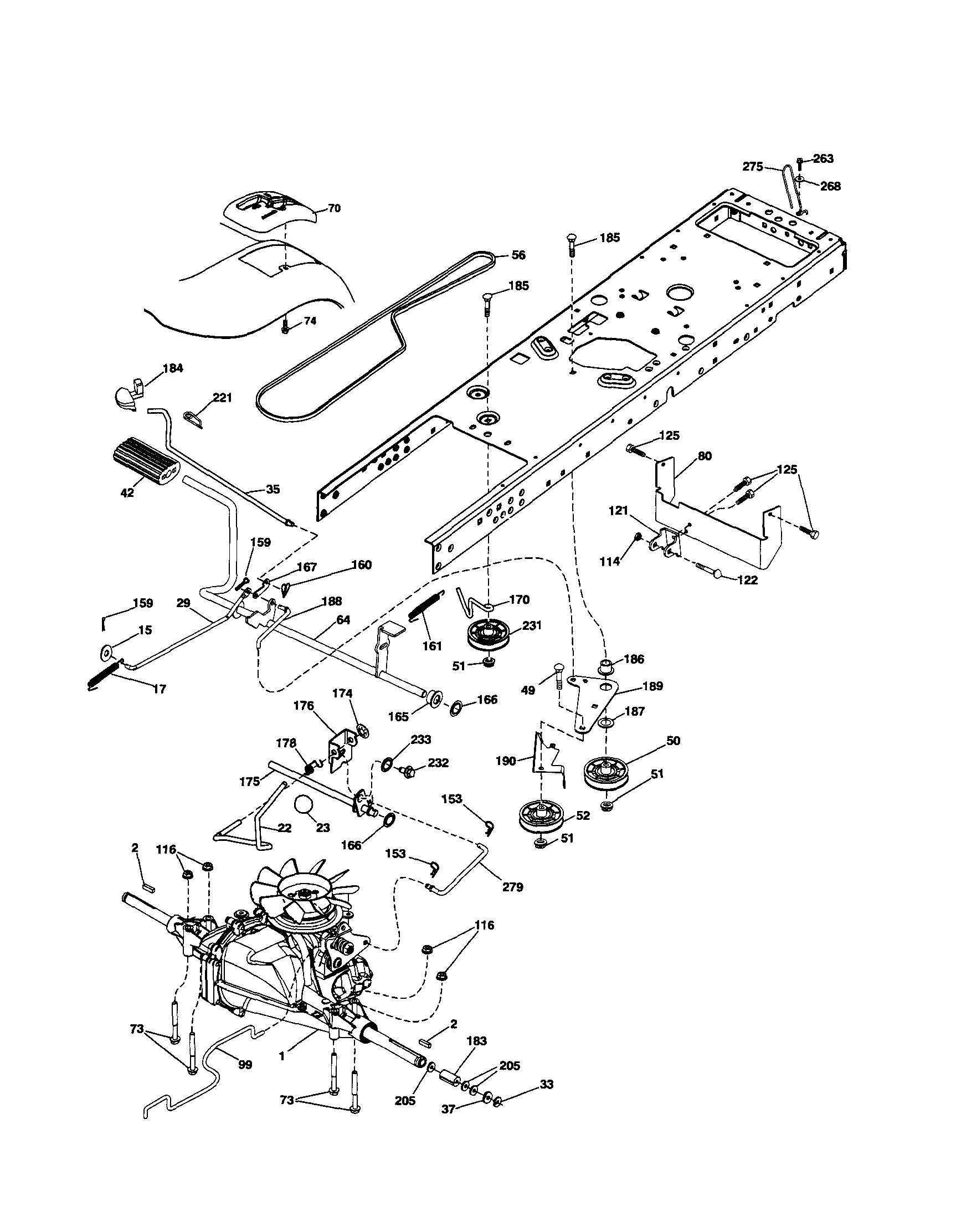 Craftsman 917254030 drive diagram