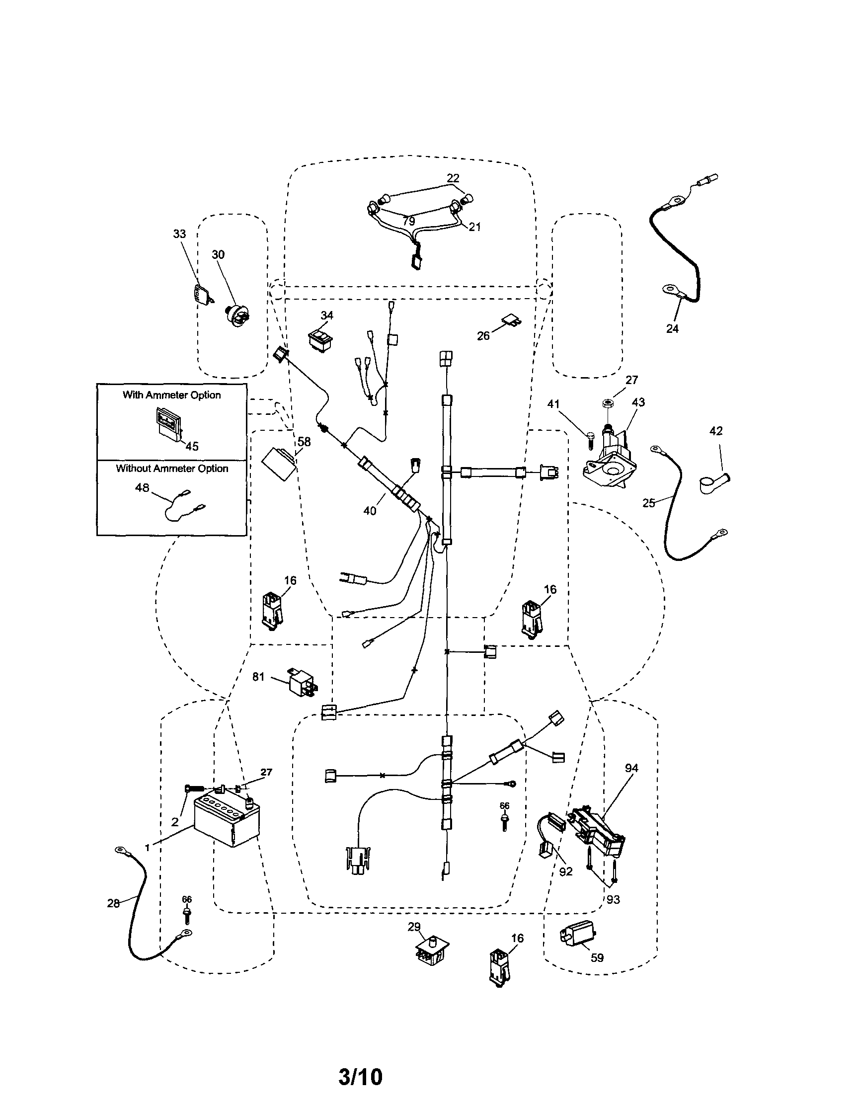 Craftsman 917254161 electrical diagram