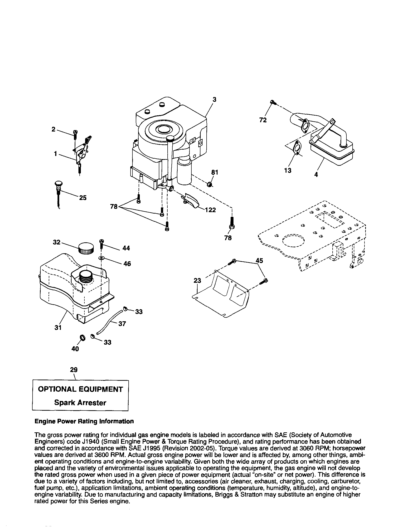 Craftsman 917254161 engine diagram