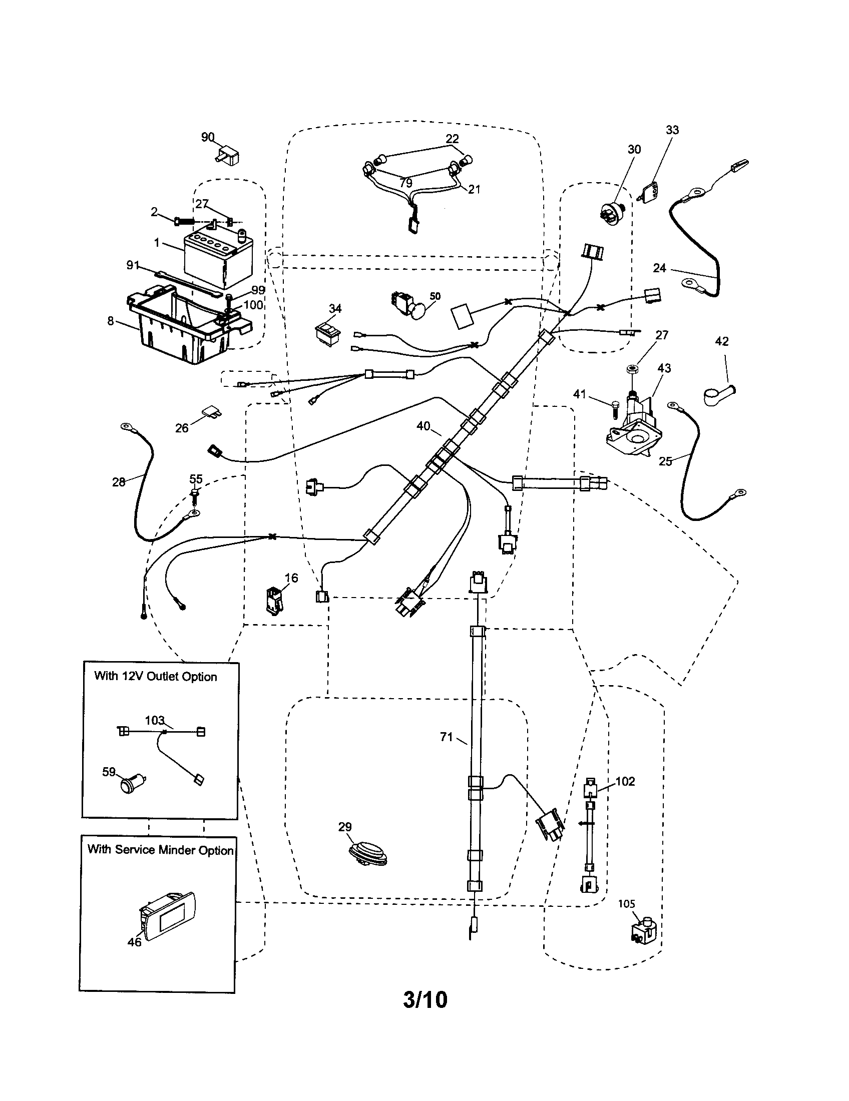 Craftsman 917253701 electrical diagram