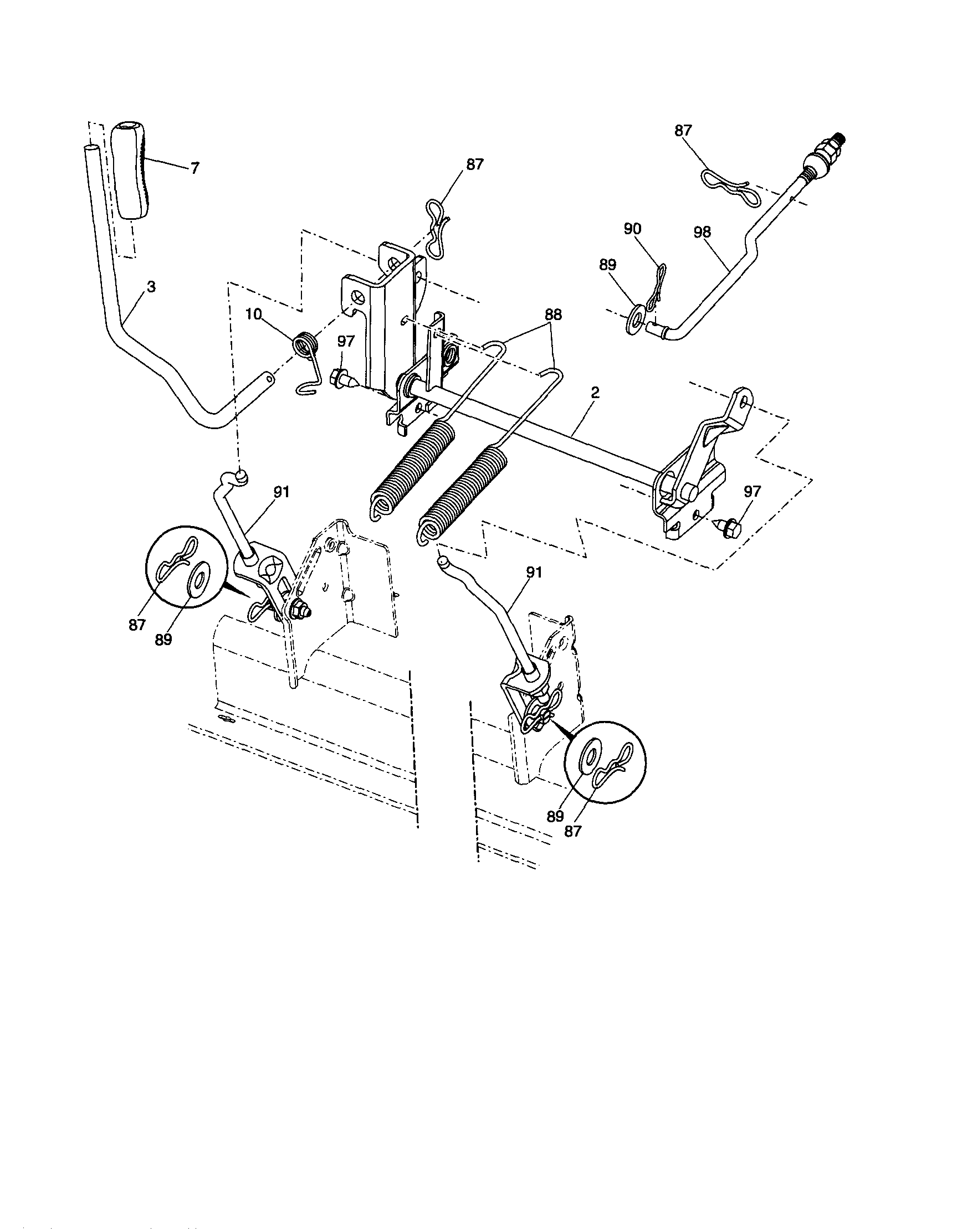 Craftsman 917253711 lift diagram