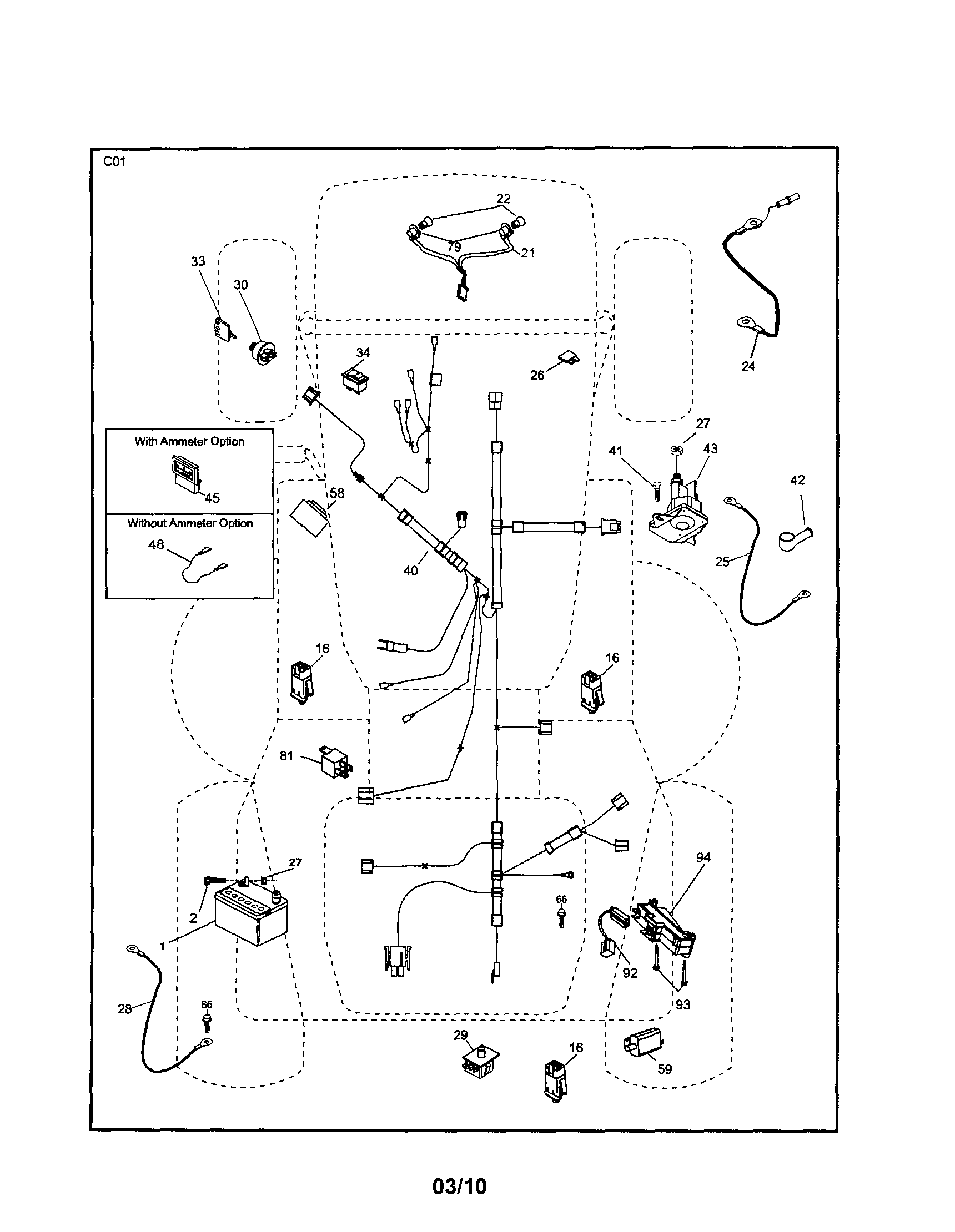 Craftsman 917254601 electrical diagram