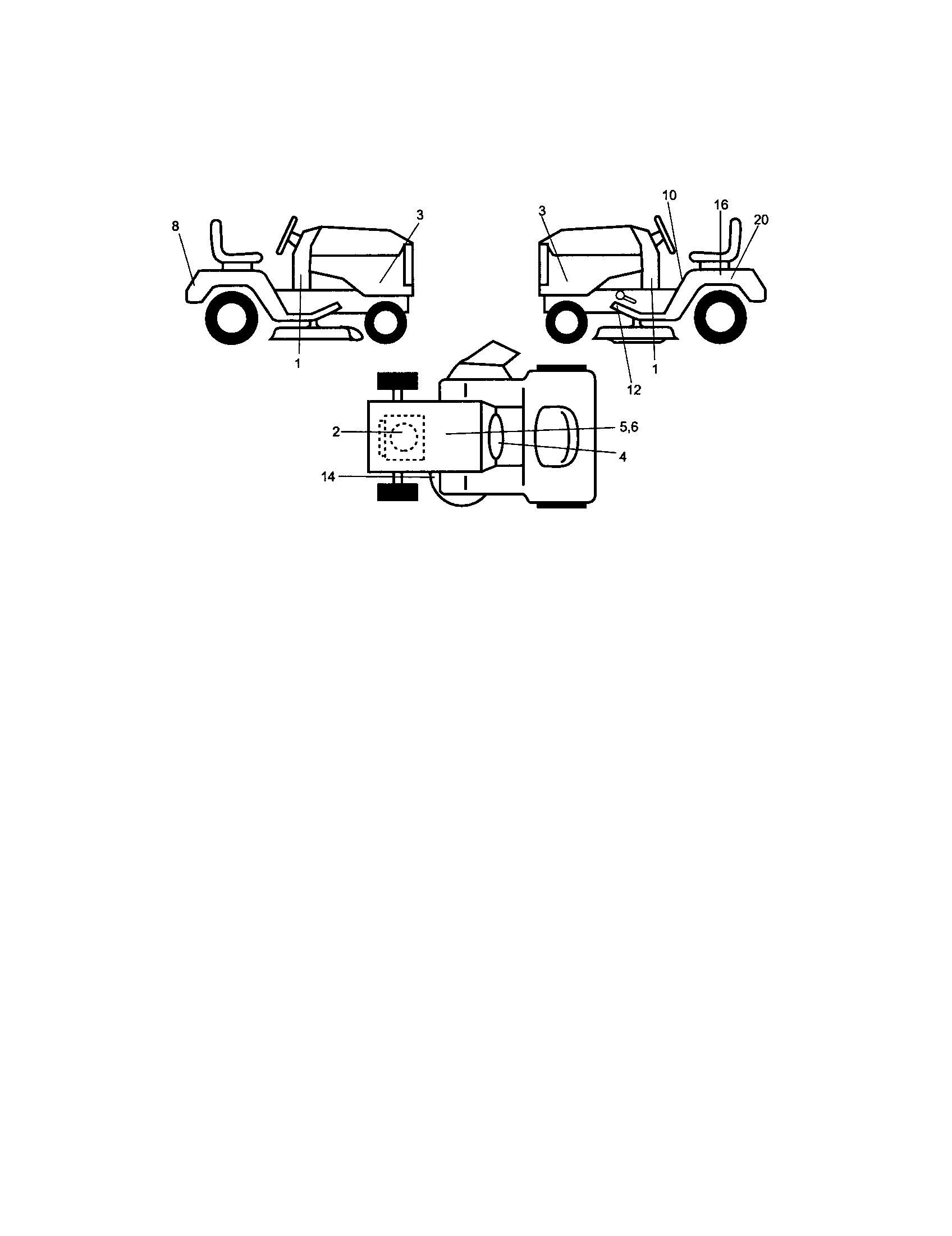 Craftsman 917289033 decals diagram