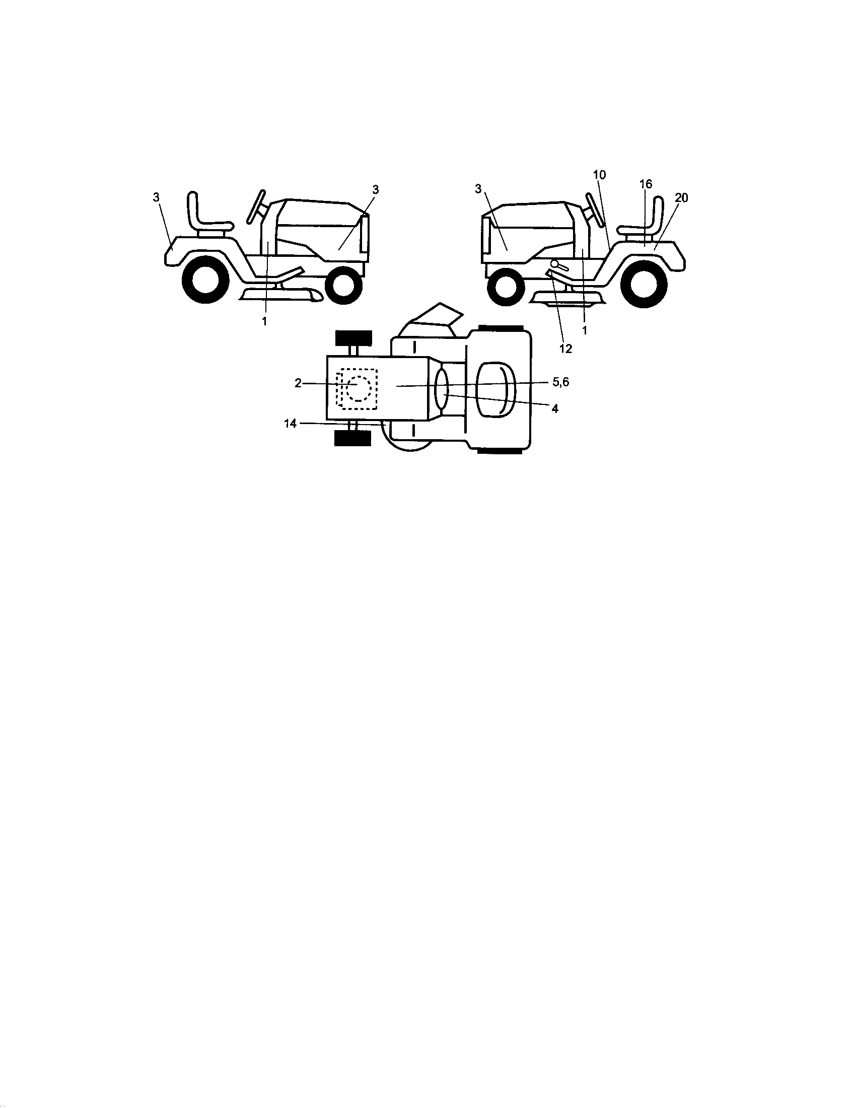 Craftsman 917289130 decals diagram