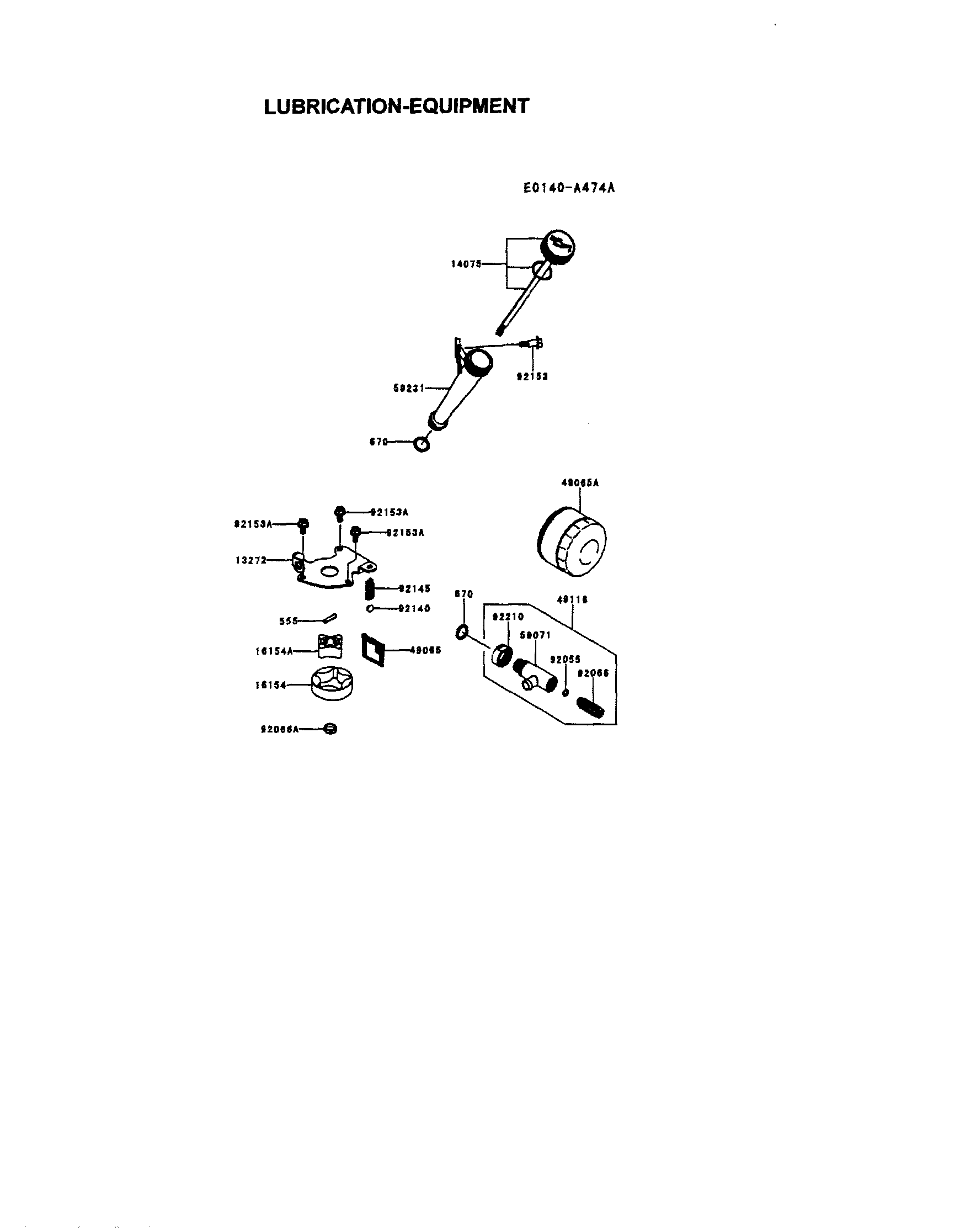 Husqvarna LGT24K54/240470 lubrication-equipment diagram