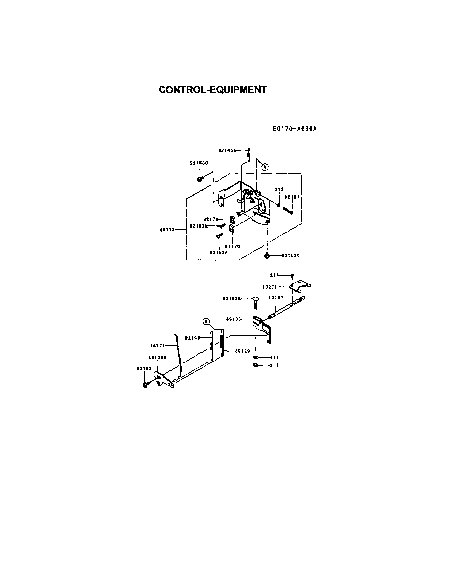 Husqvarna LGT24K54/240470 control-equipment diagram