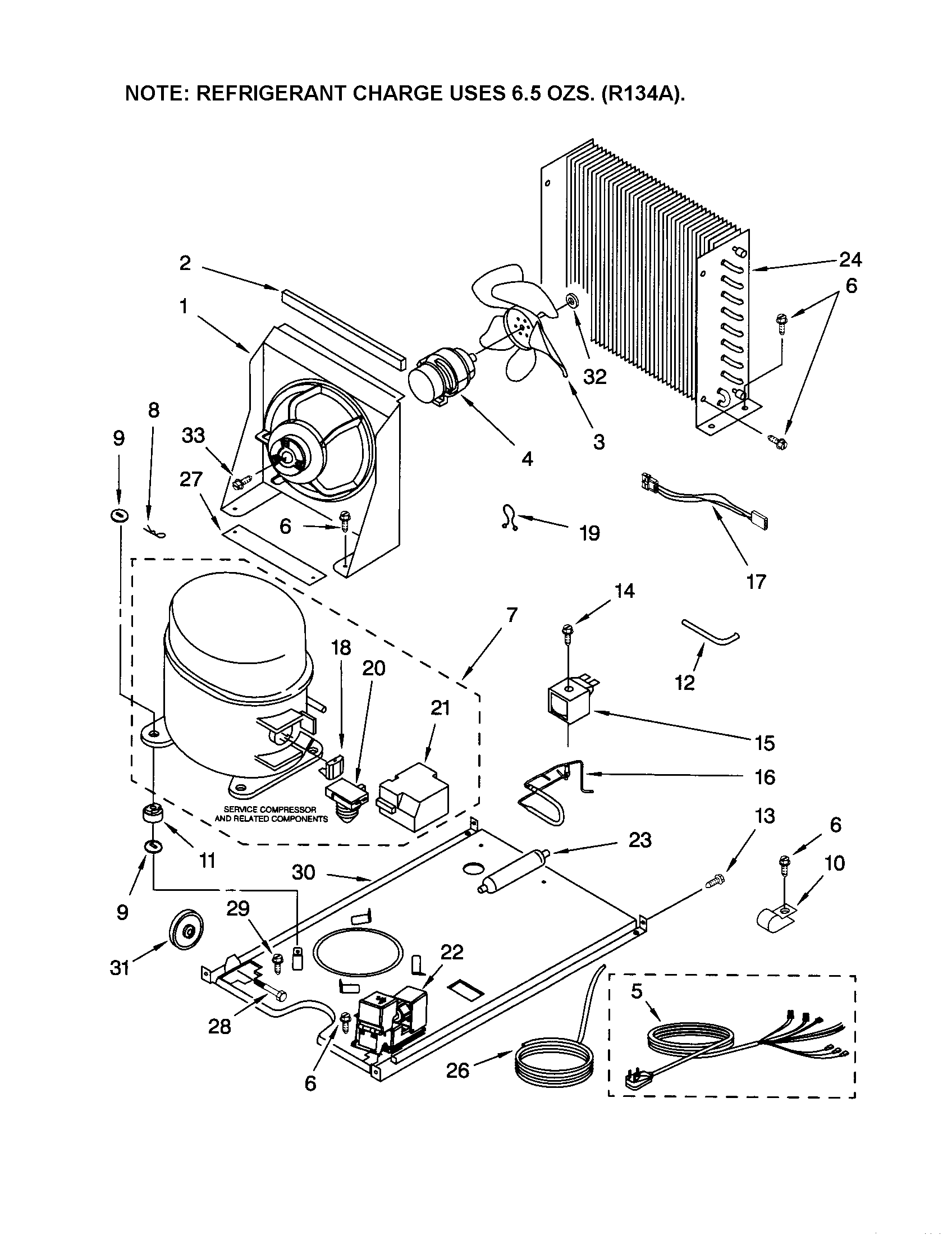 Scotsman CSW45PA1D unit diagram