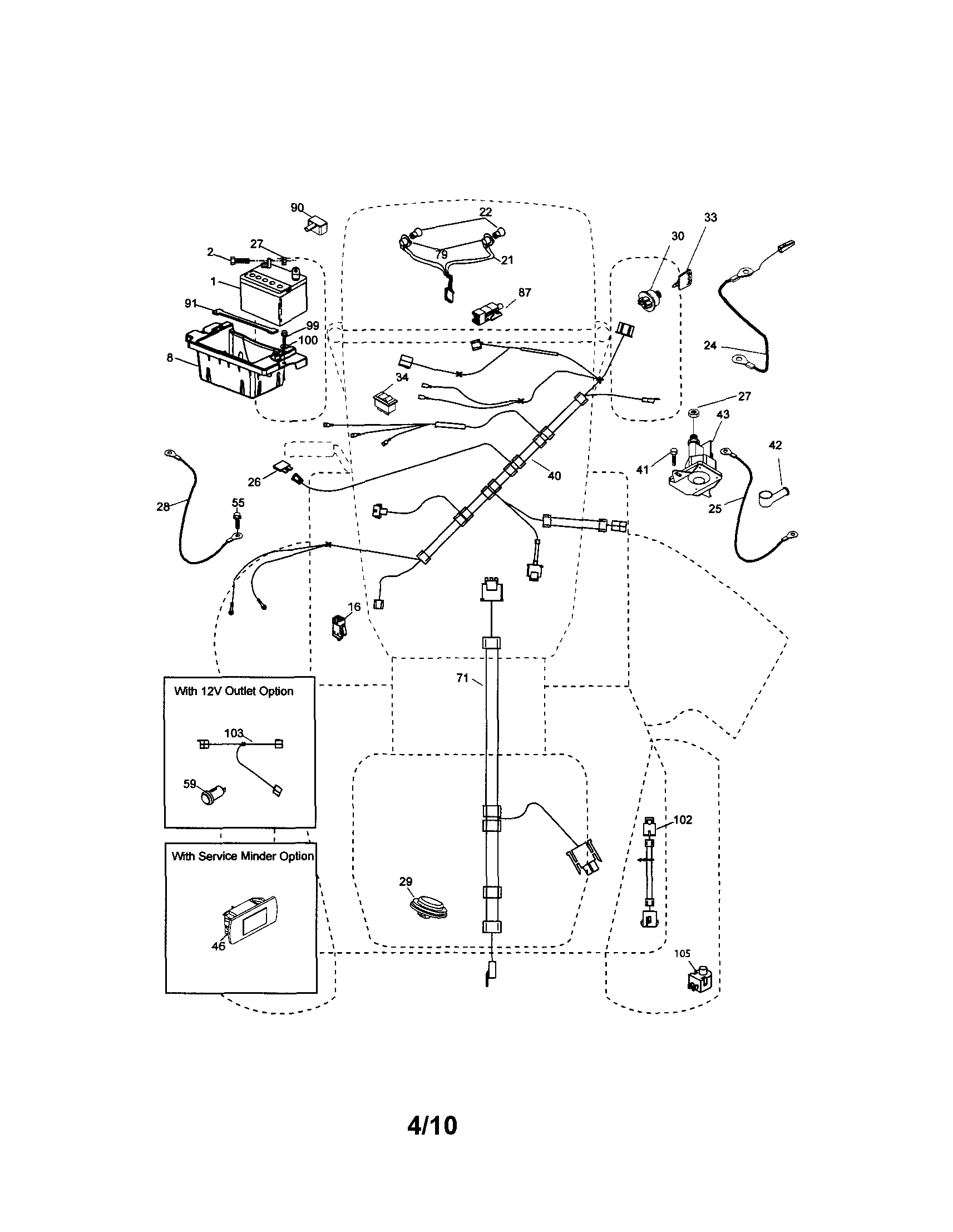 Craftsman 917289272 electrical diagram