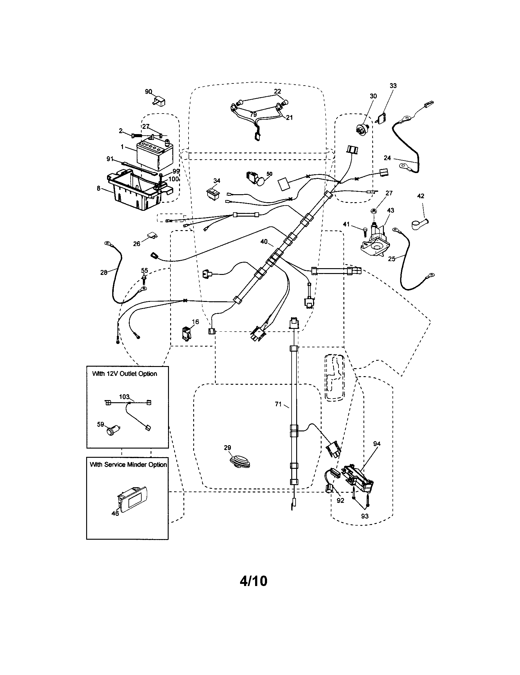 Craftsman 917289452 electrical diagram