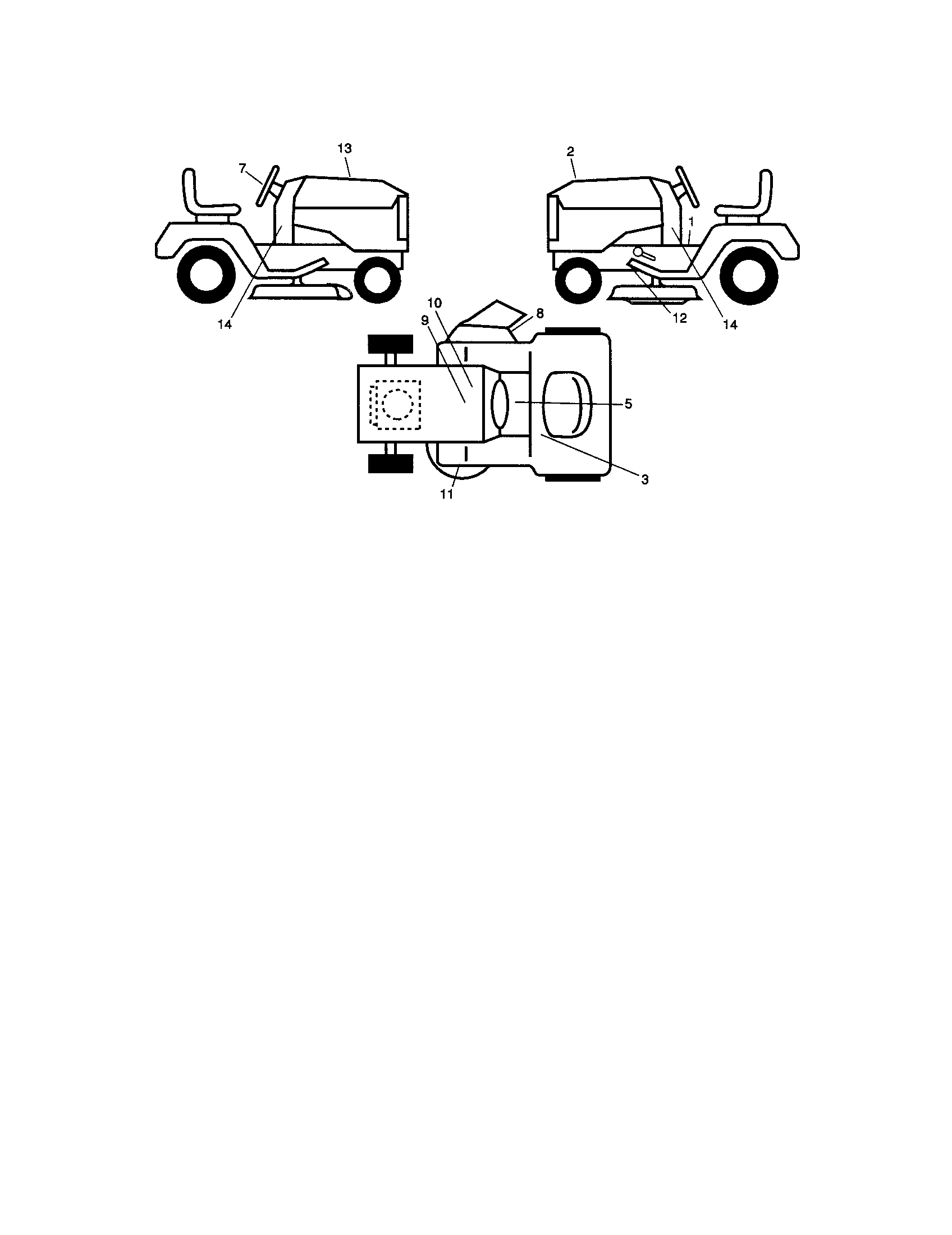 Craftsman 917289482 decals diagram