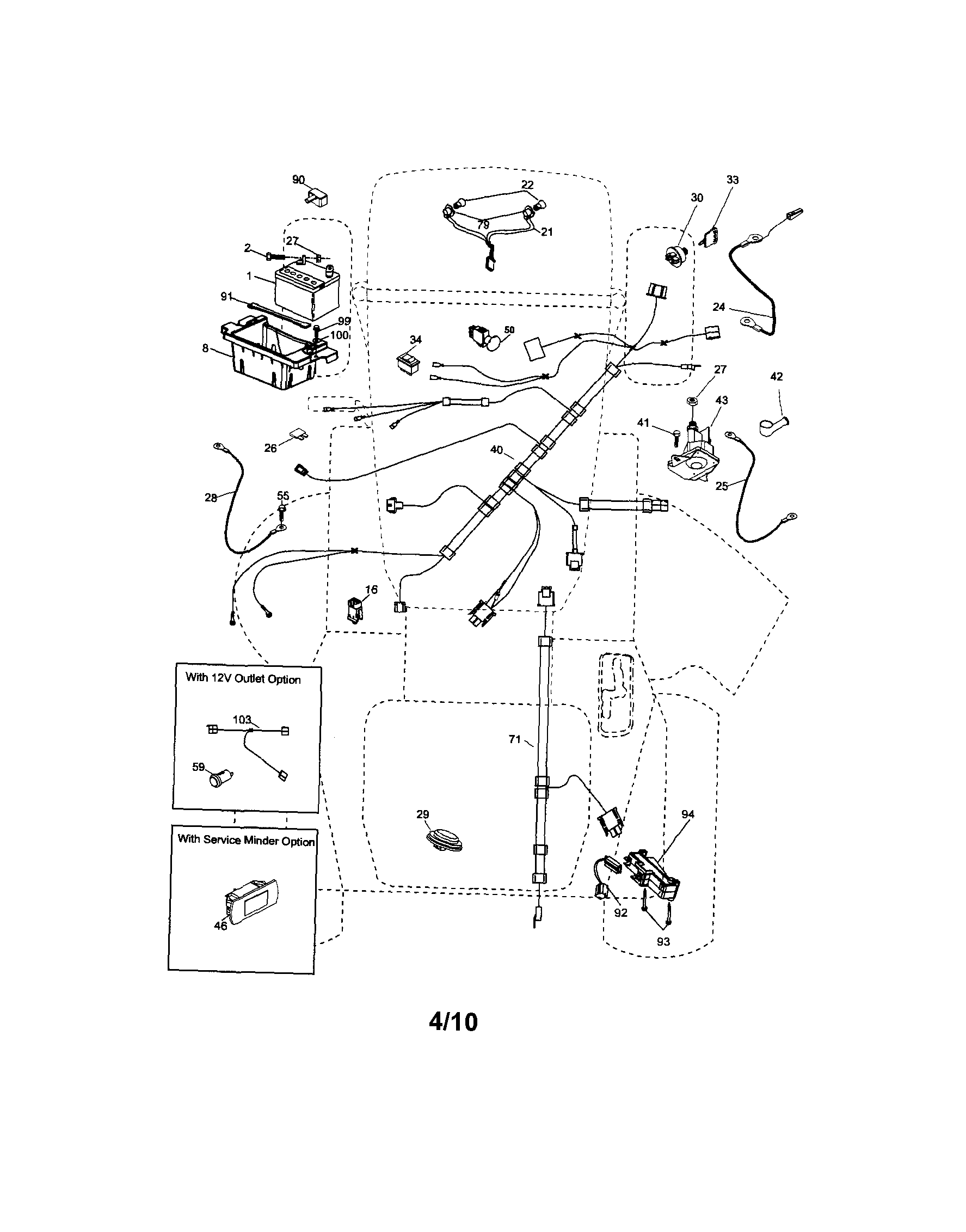 Craftsman 917289550 electrical diagram