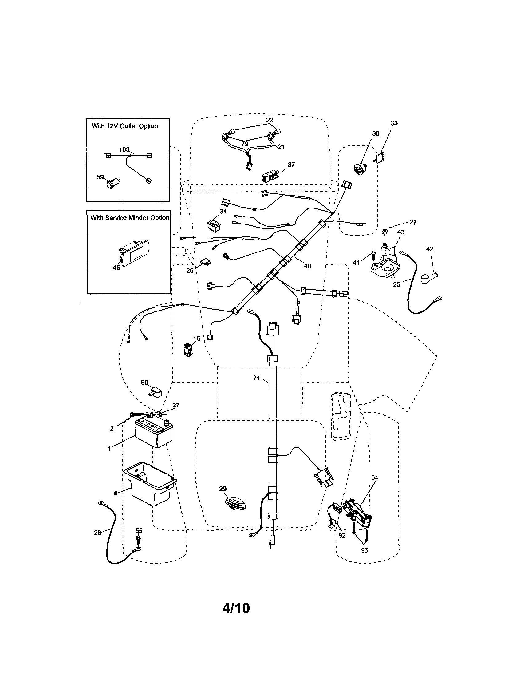 Craftsman 917289210 electrical diagram