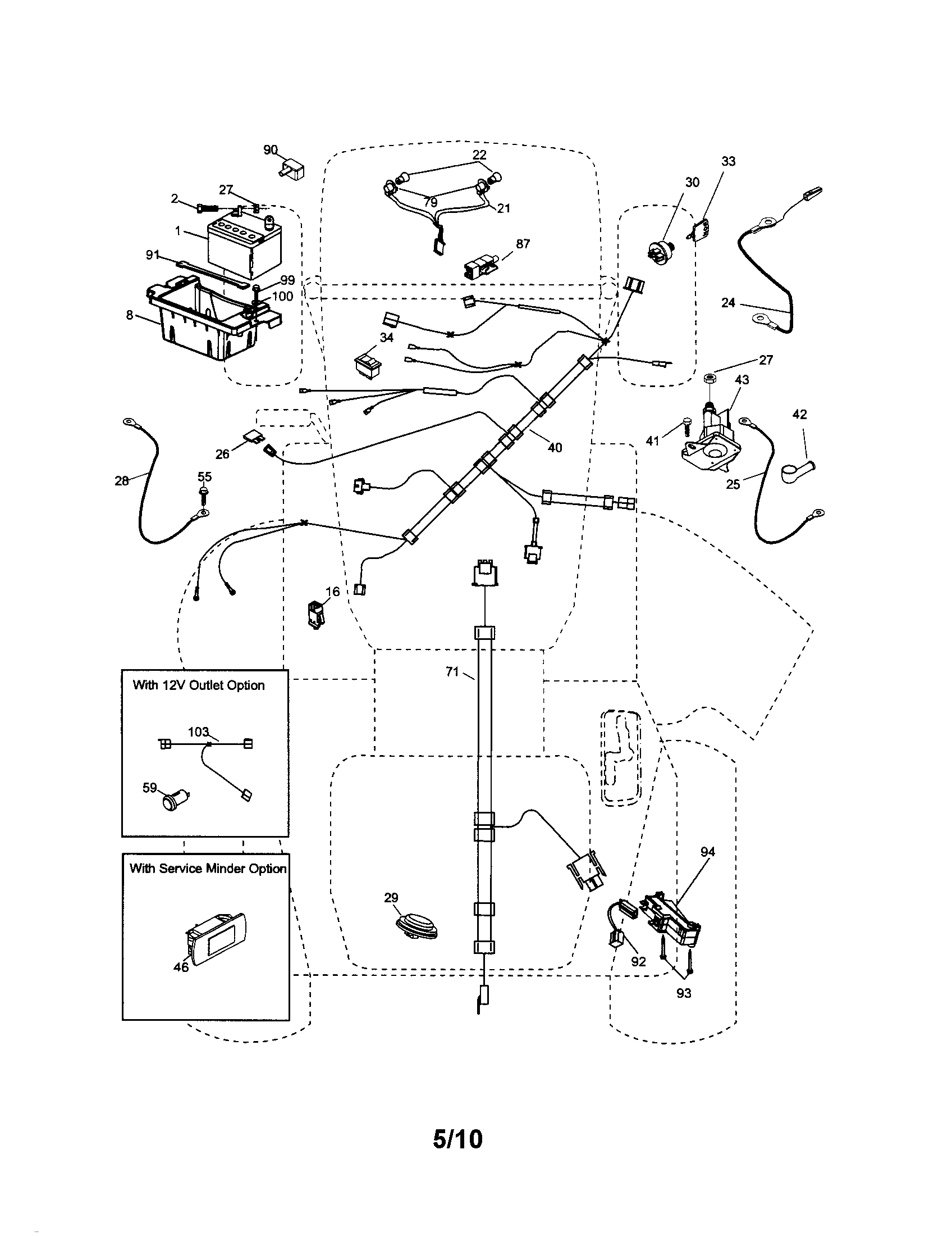 Craftsman 917254141 electrical diagram