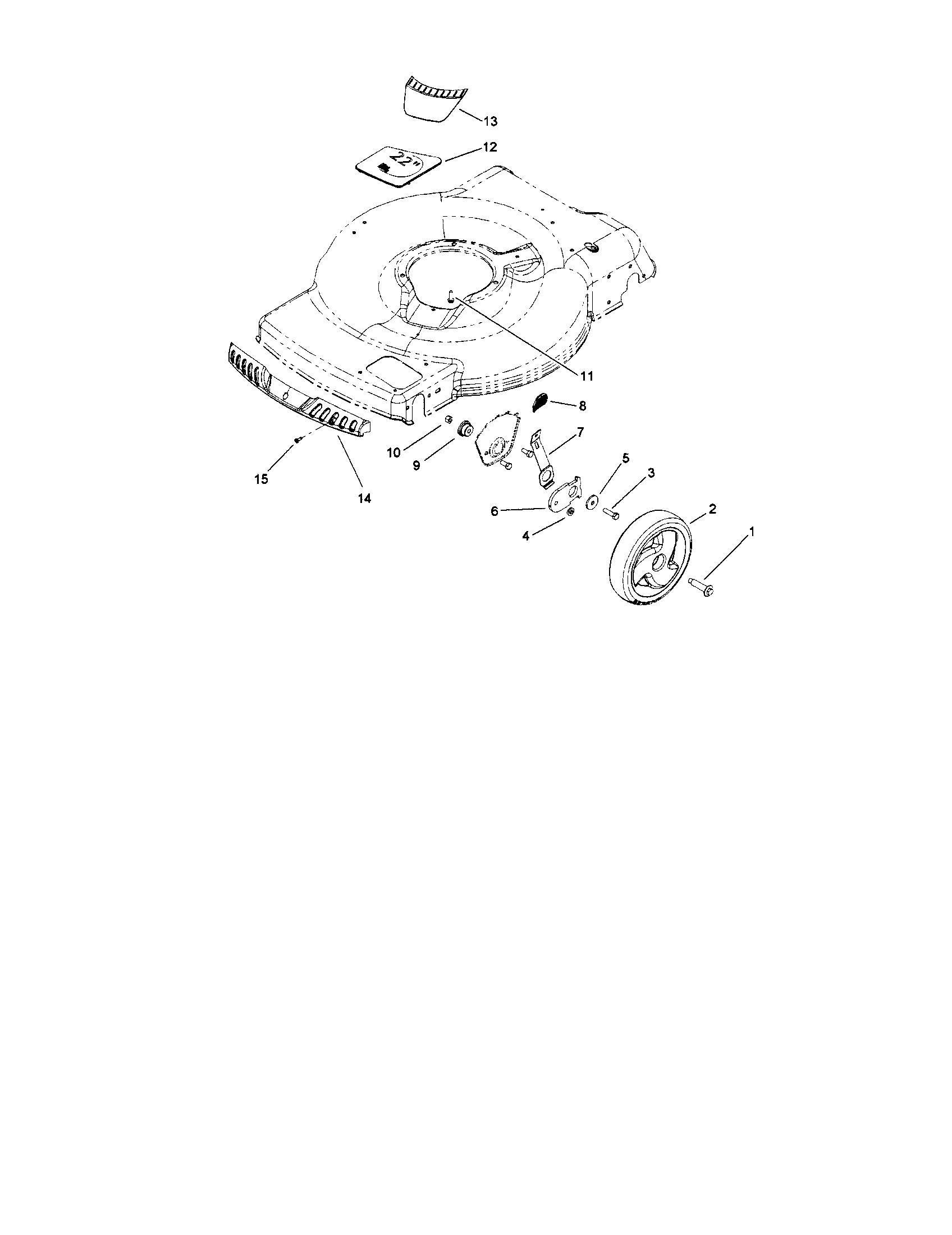 Toro 20070 front axle assembly diagram