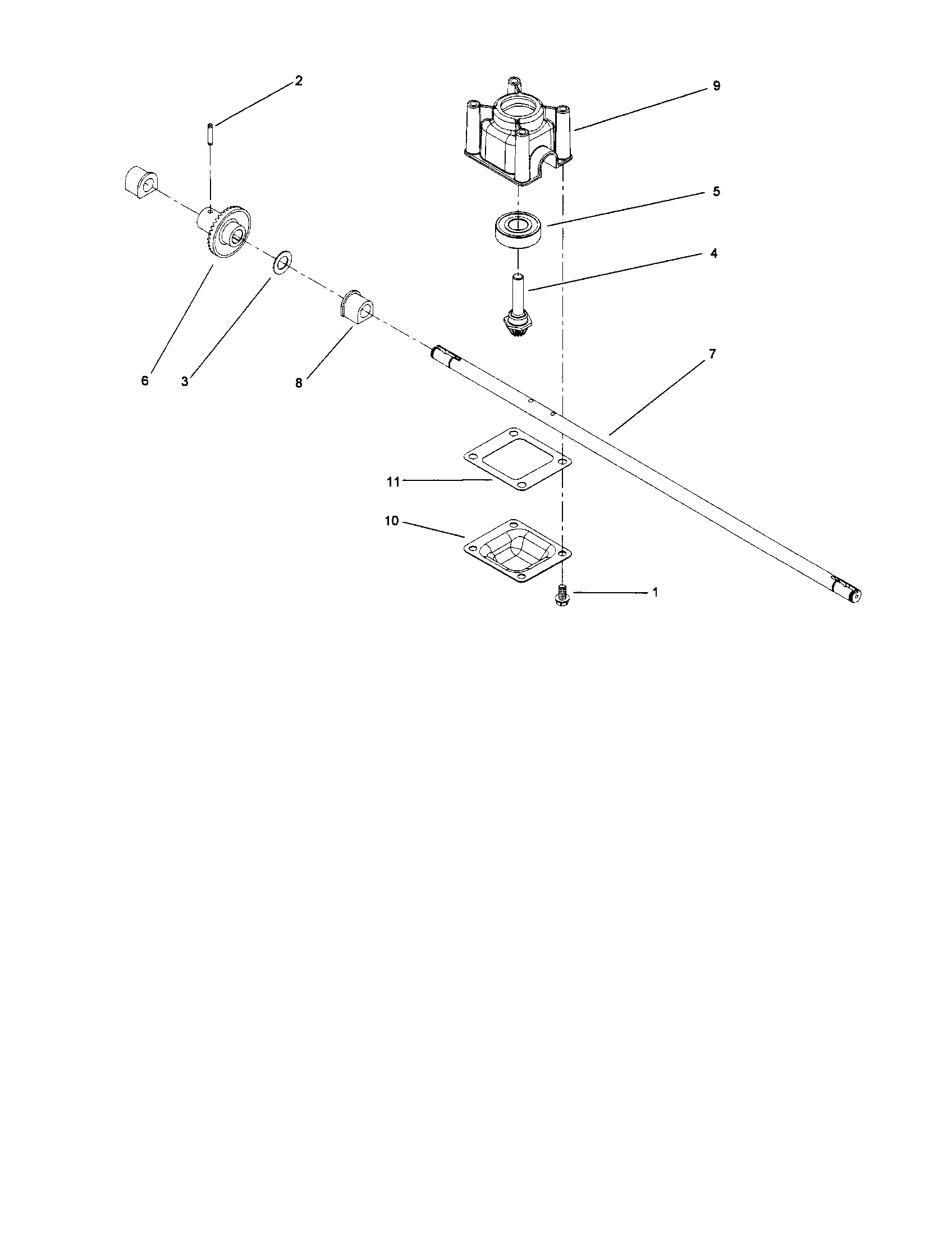 Toro 20070 transmission assembly diagram