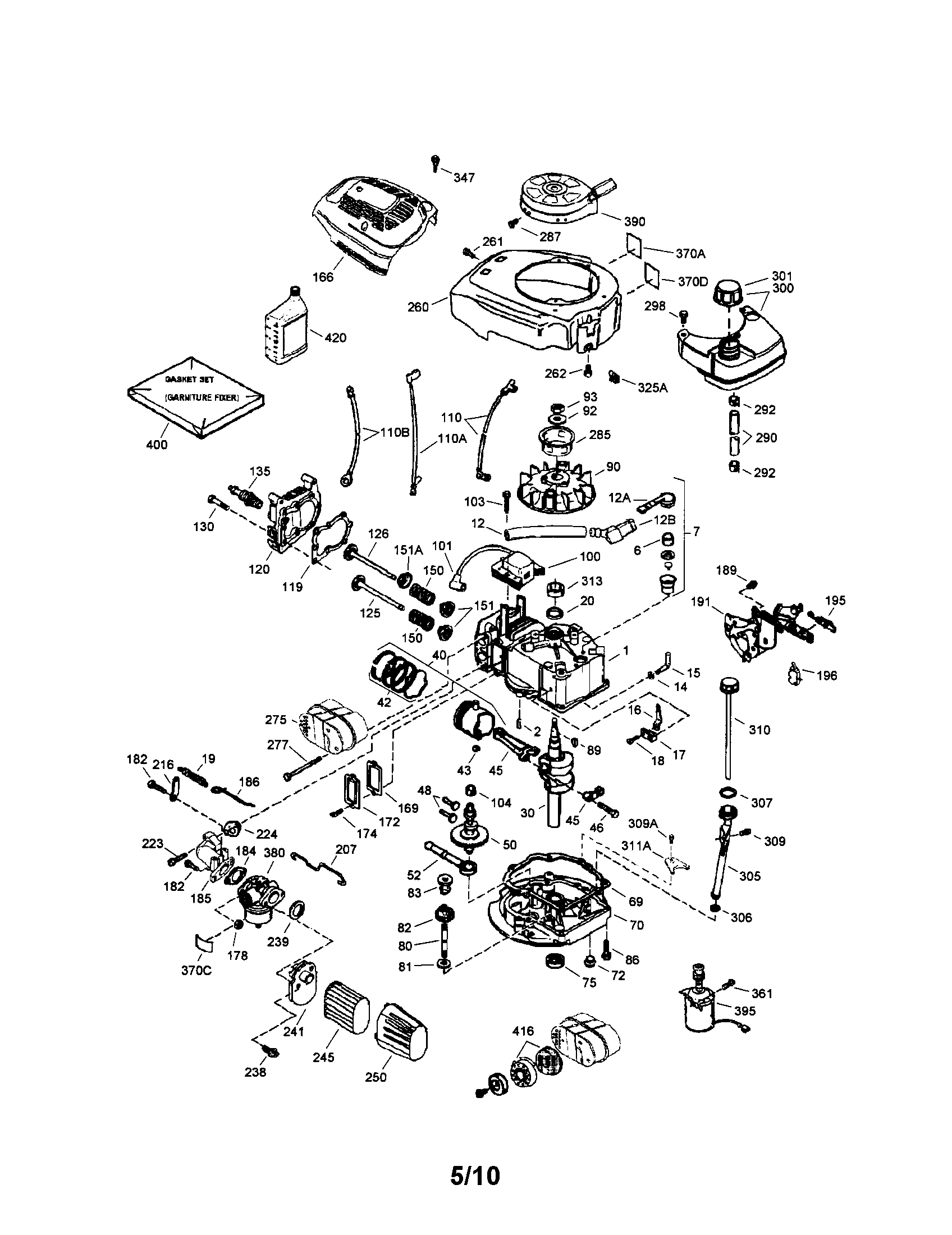 Toro 20070 engine diagram